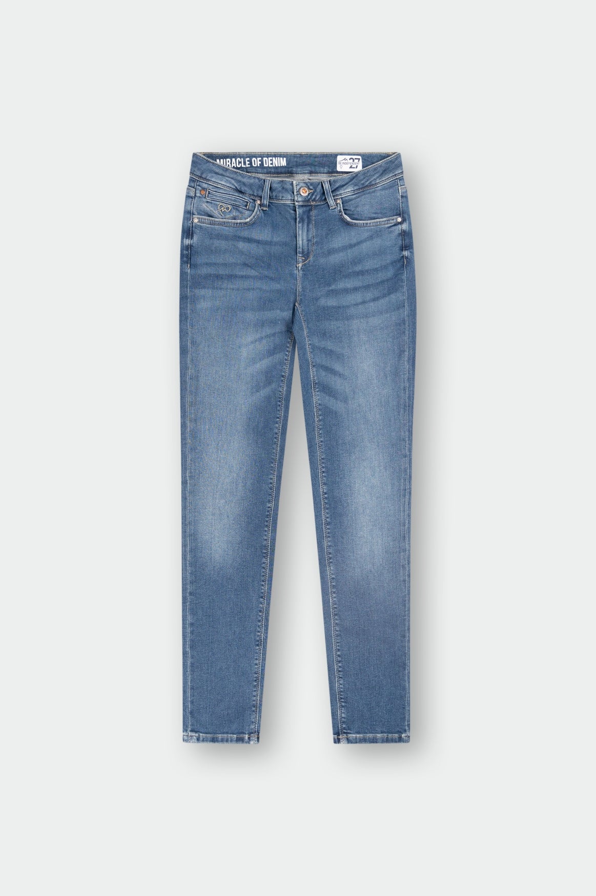 Monika Slim Fit | Silver Blue