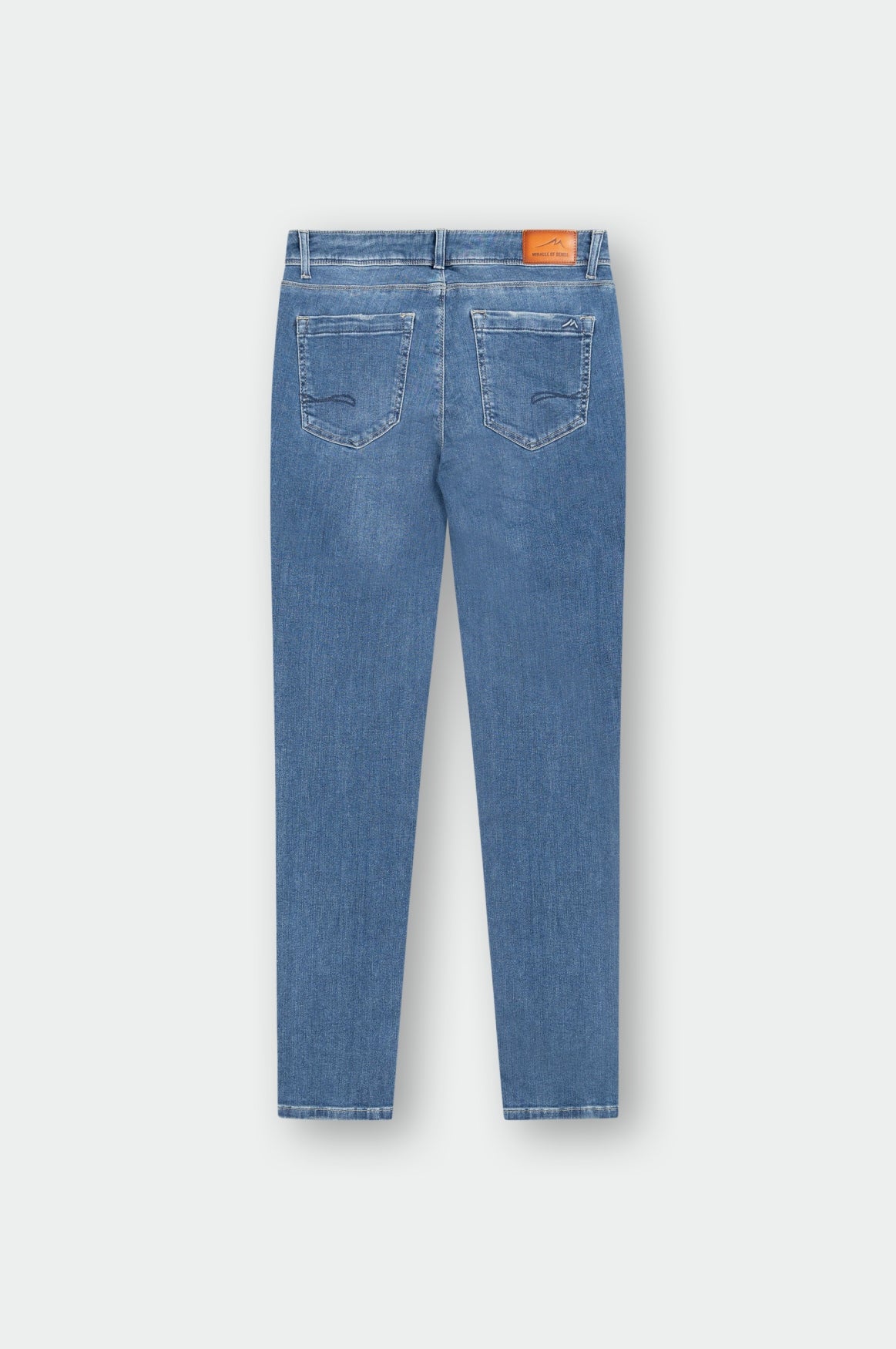 Monika Slim Fit | Silver Blue