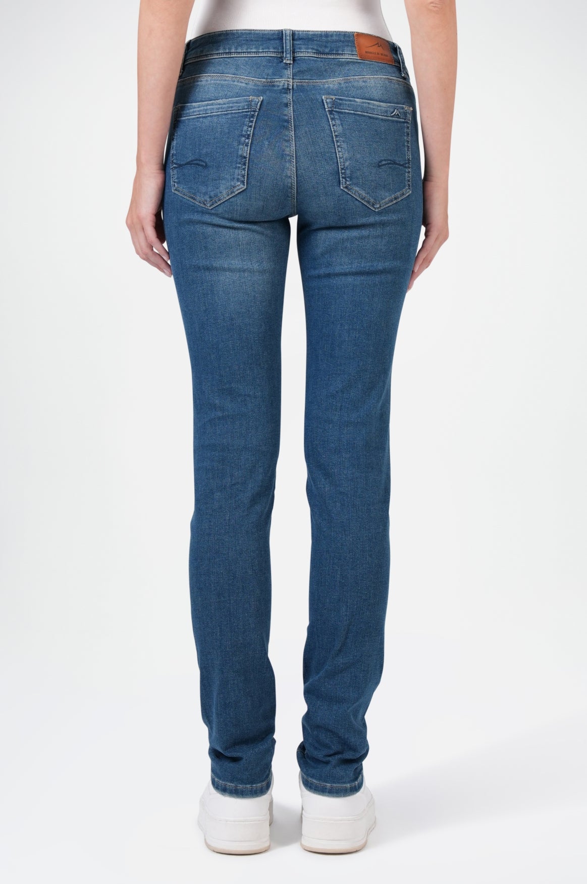 Monika Slim Fit | Silver Blue