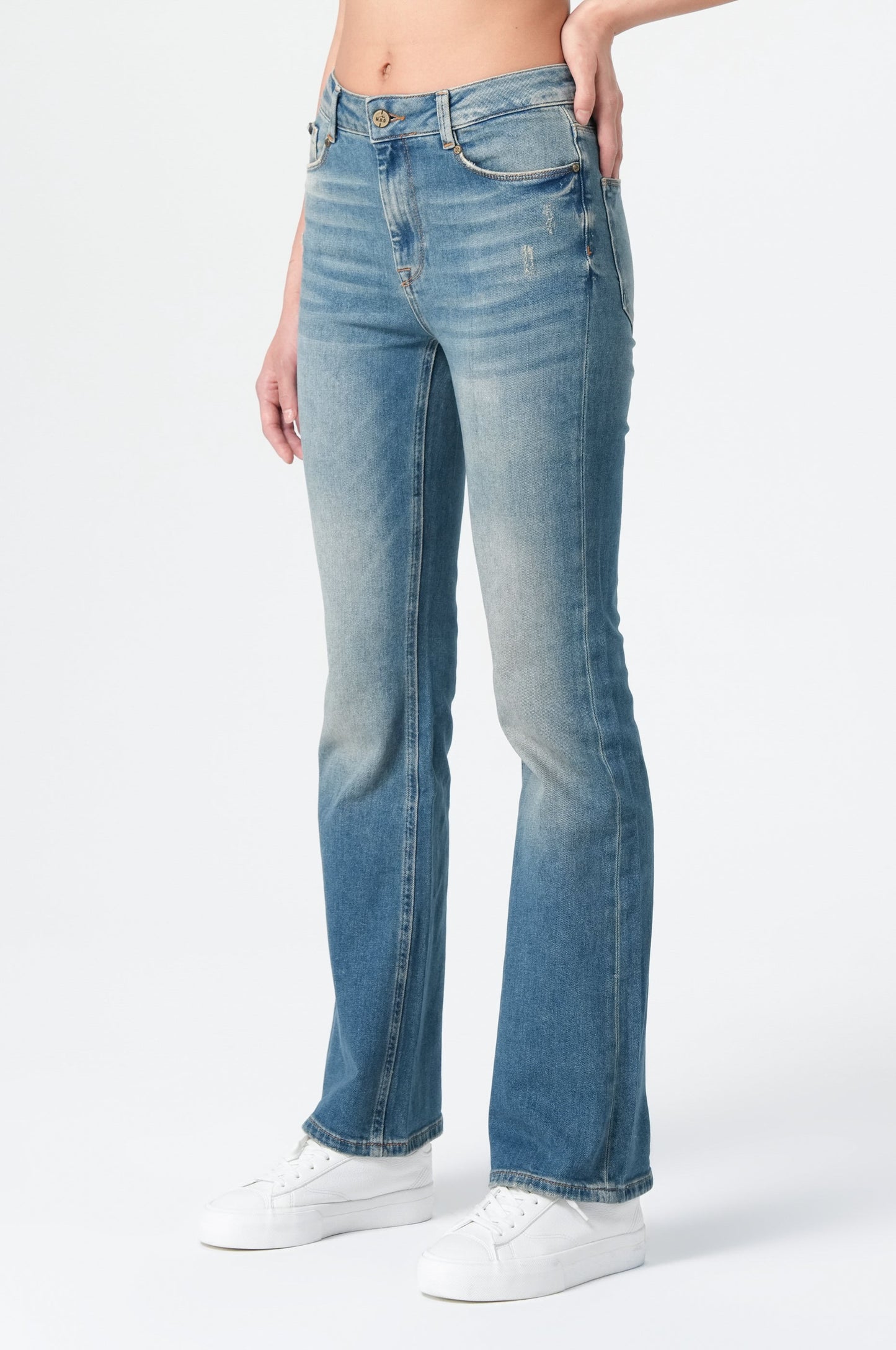 Sina Bootcut | Chronic Blue