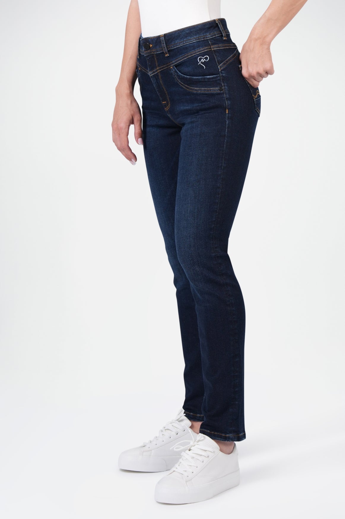 Rea High Regular Fit | Cloth Blue