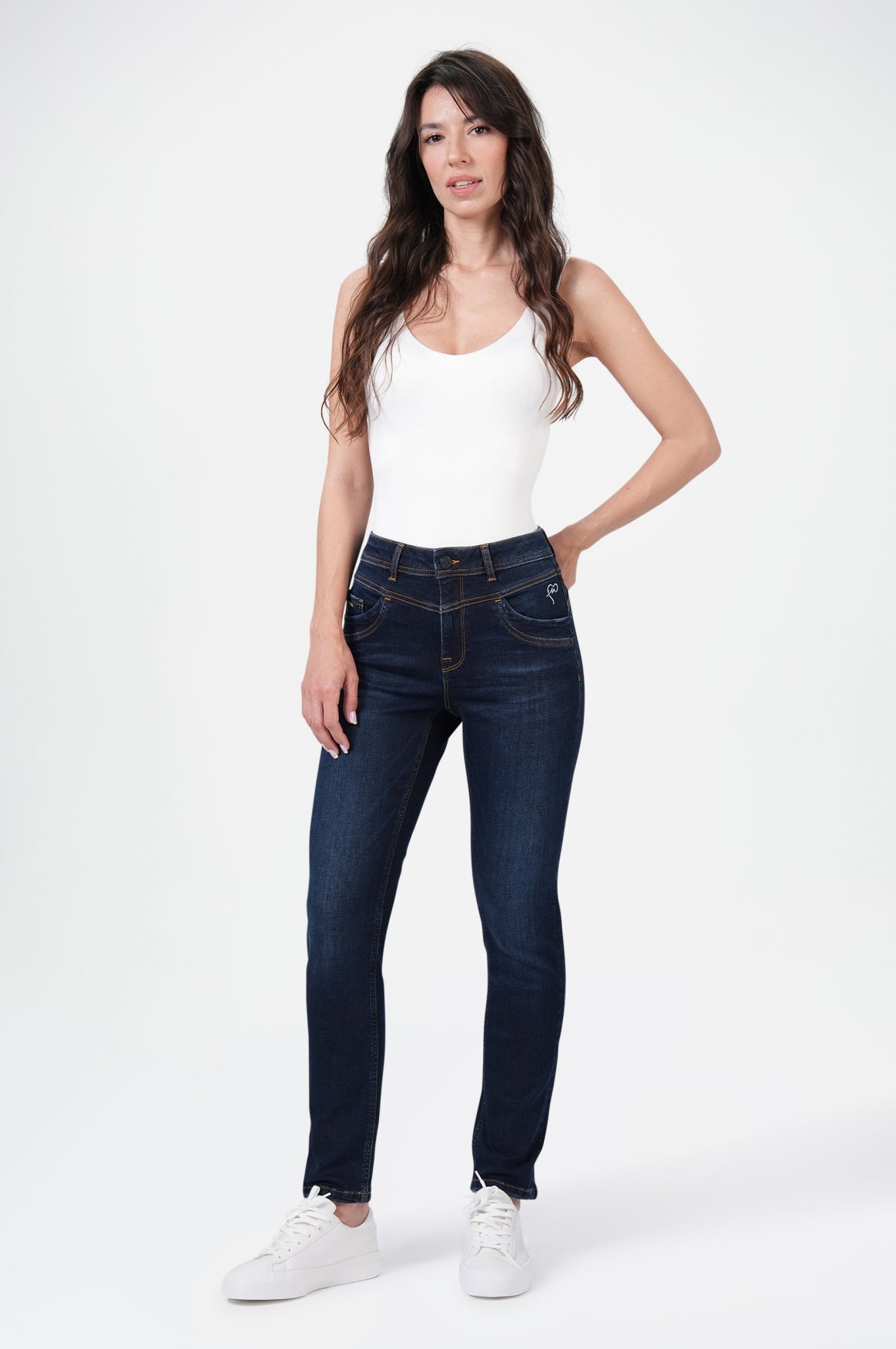 Rea High Regular Fit | Cloth Blue