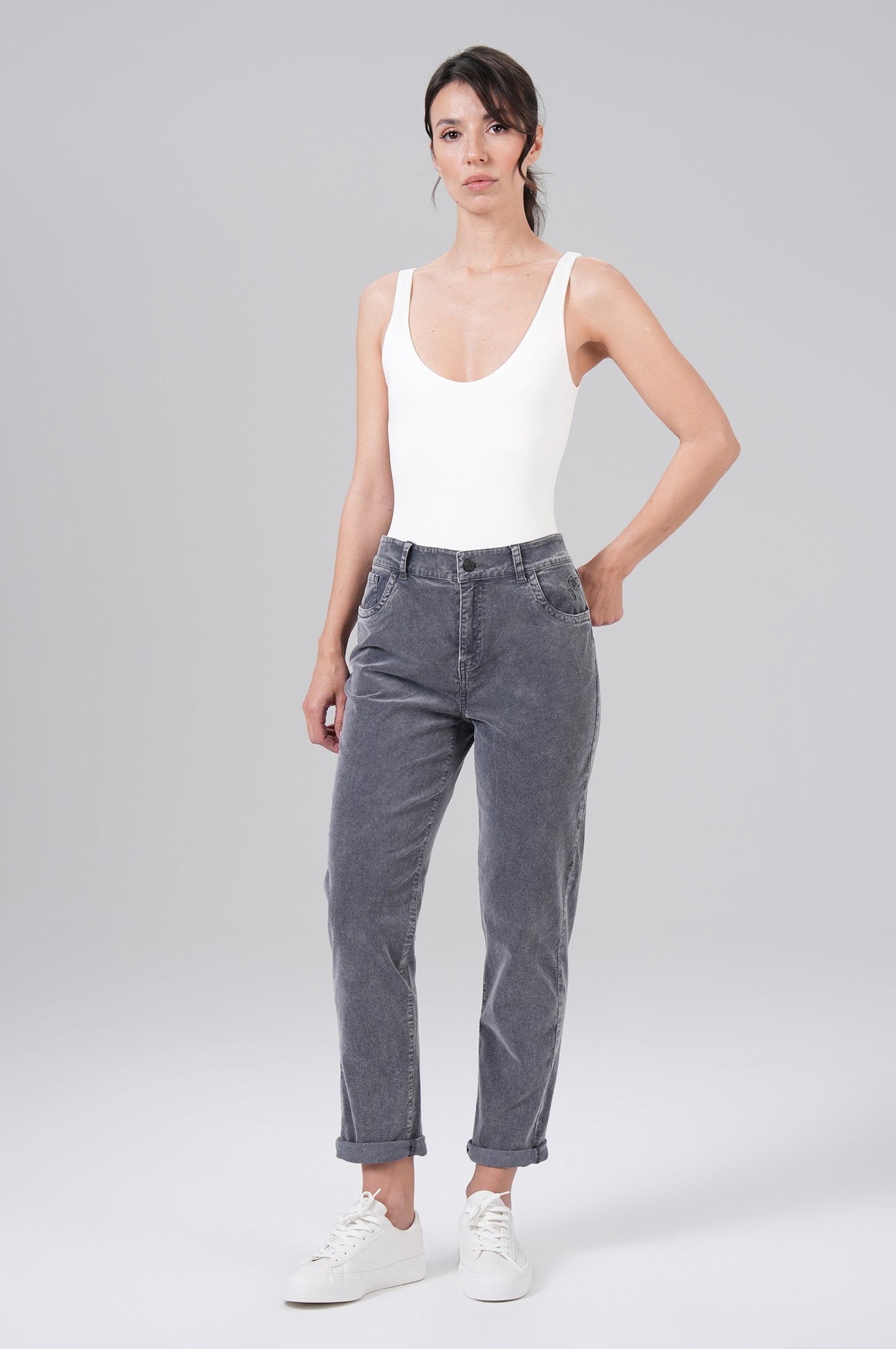 Daisy Comfort | Iron Grey Cord