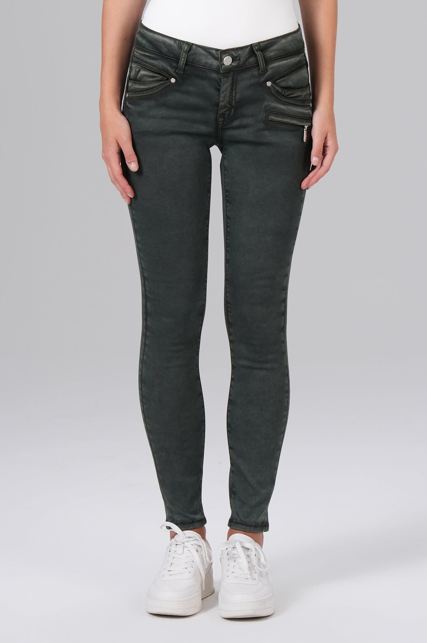 Suzy Skinny Fit | Thyme Green