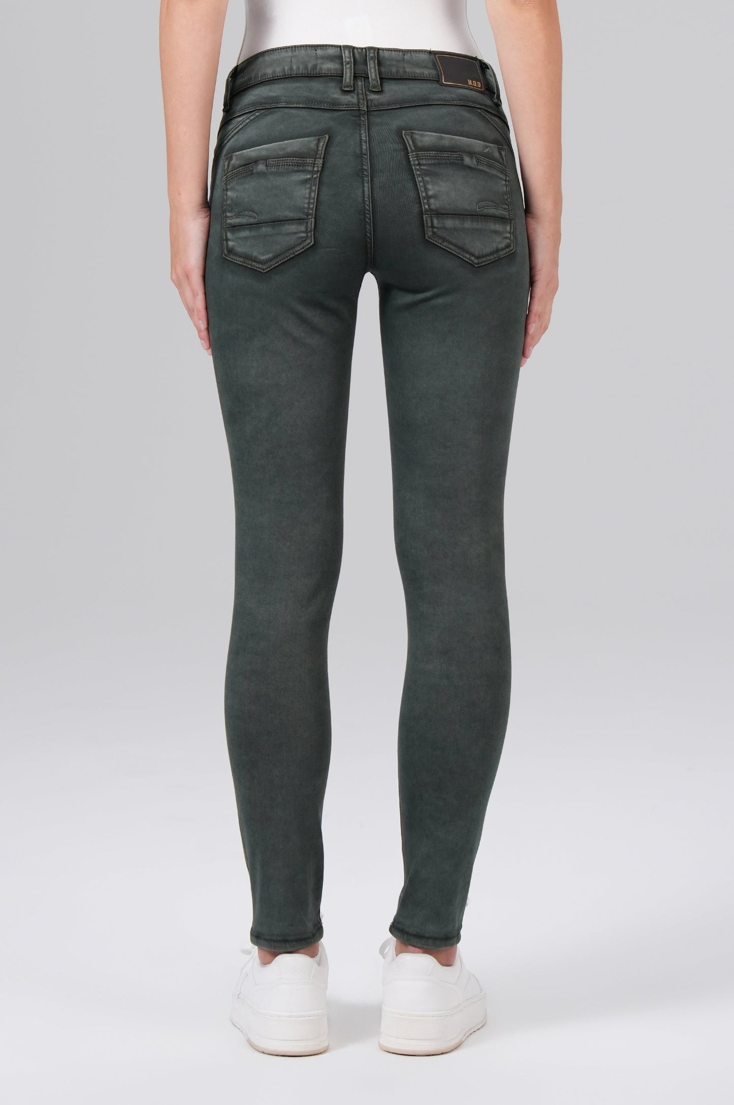 Suzy Skinny Fit | Thyme Green