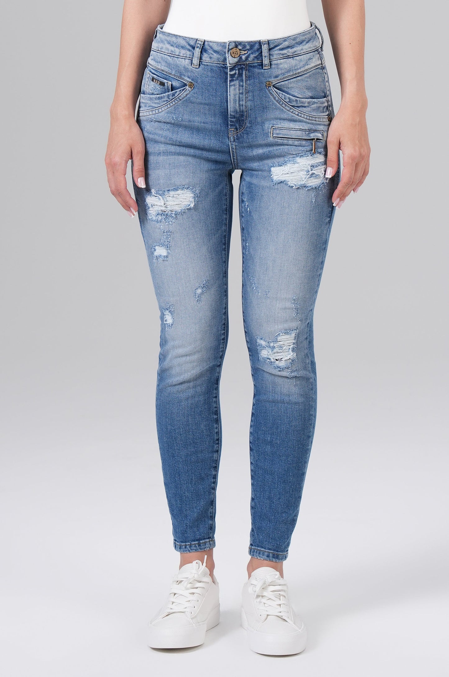 Suzy Skinny Fit | Cross Blue