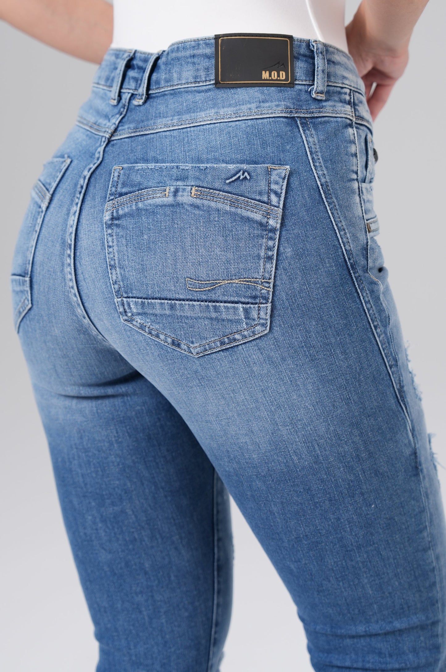 Suzy Skinny Fit | Cross Blue
