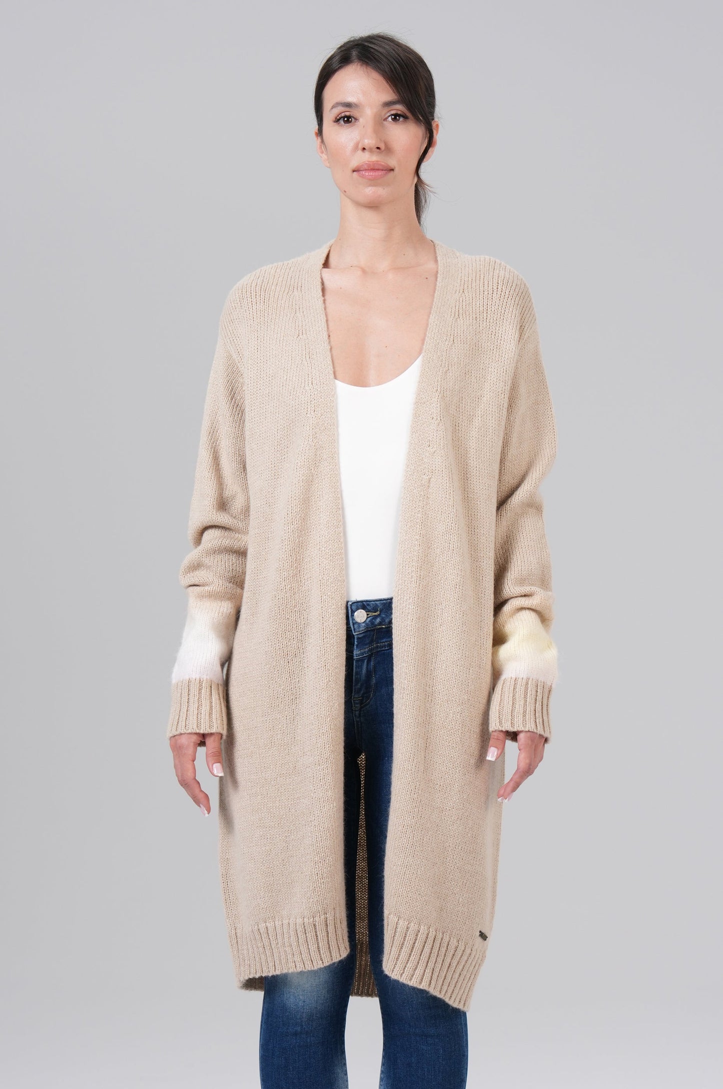 Cardigan Long | Beige