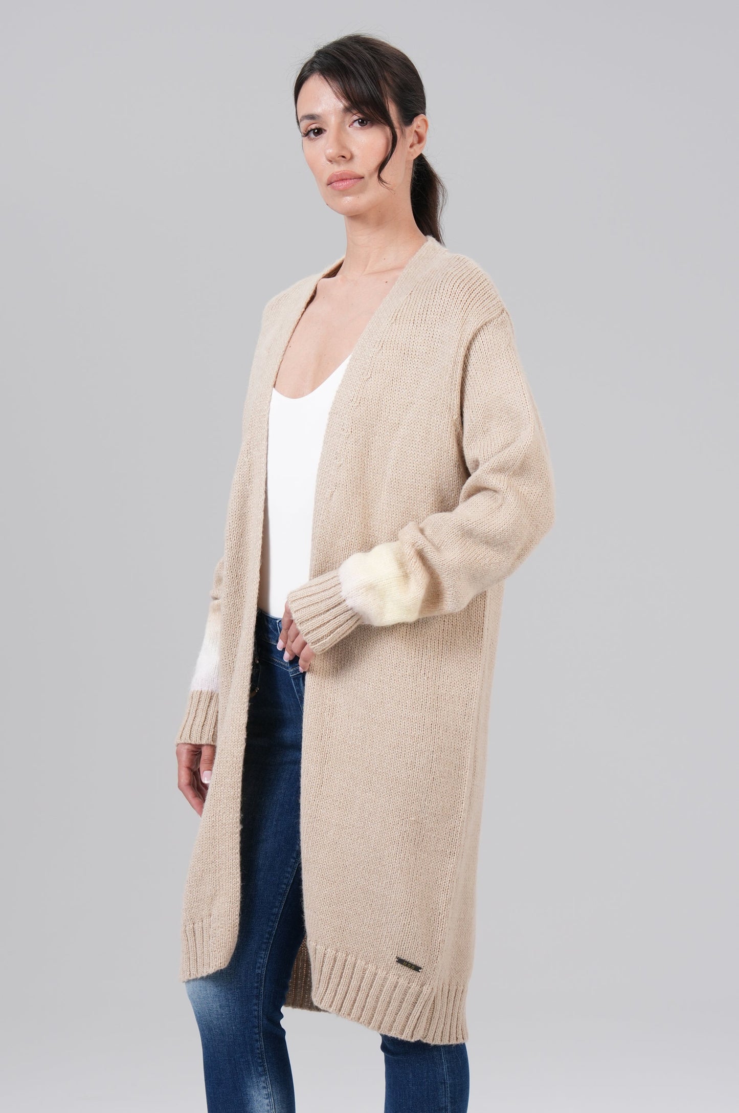 Cardigan Long | Beige