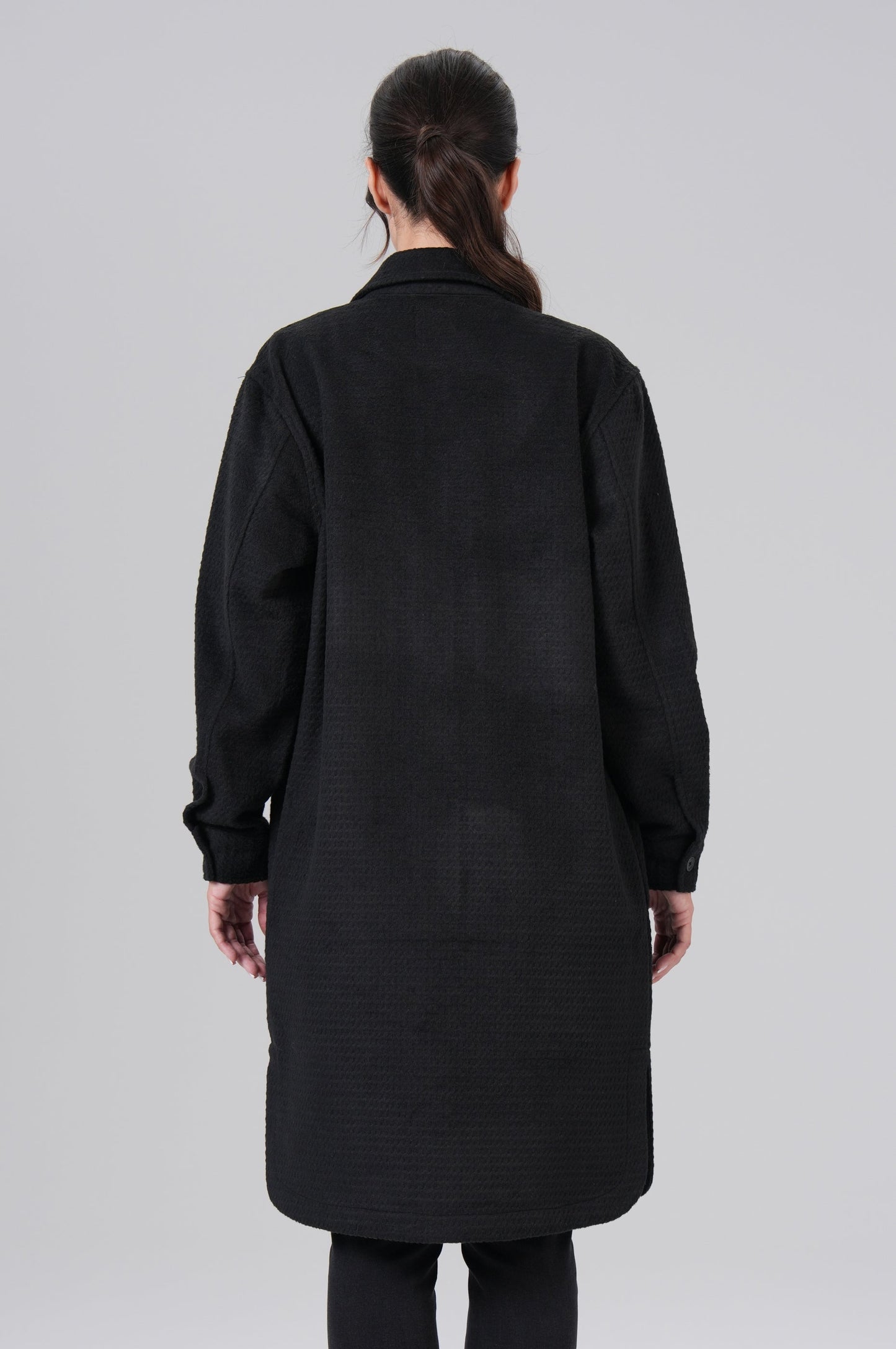 Women Jacket Long | Black