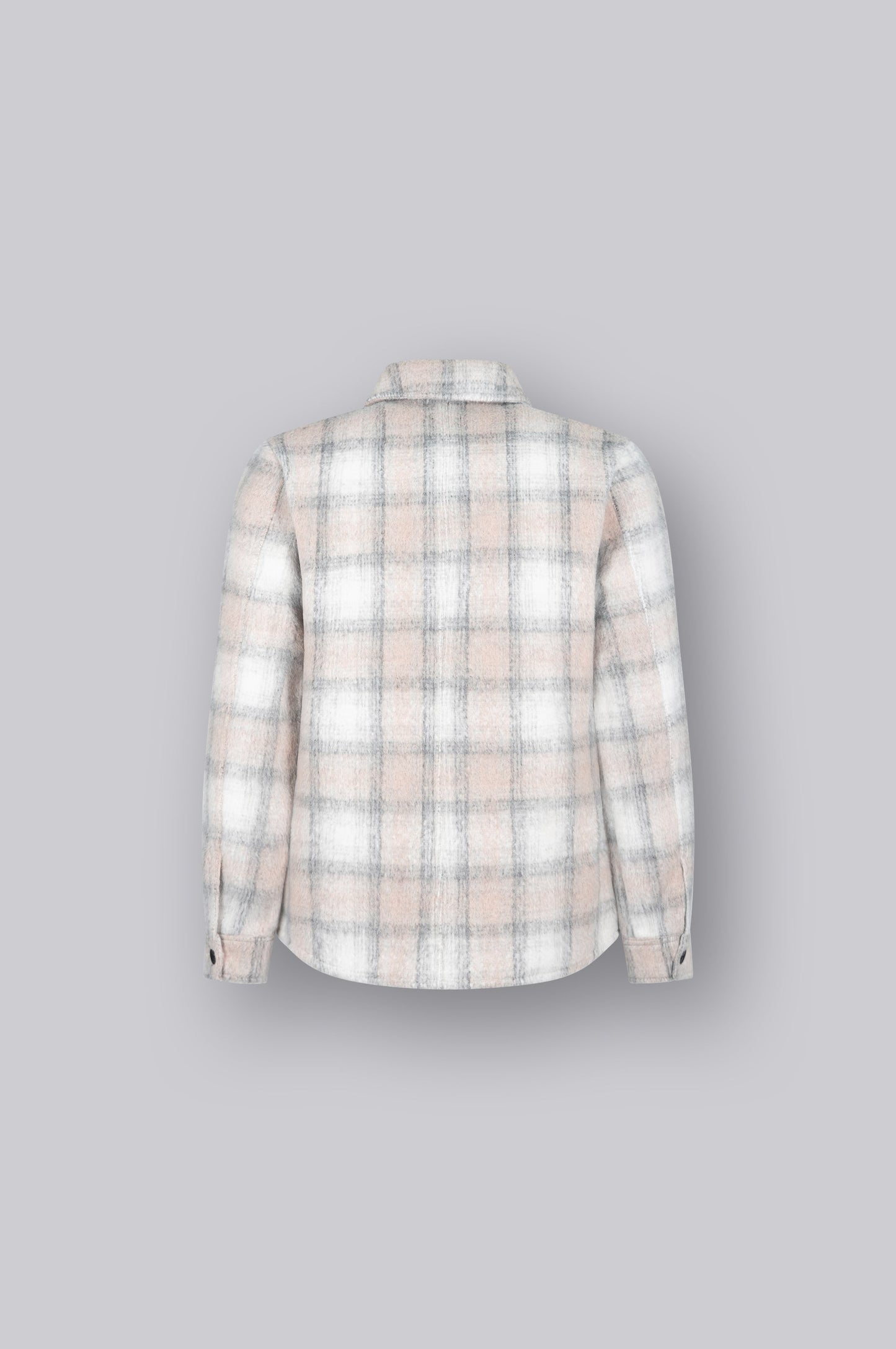 Men Flanell Shirt | Iron Grey Check