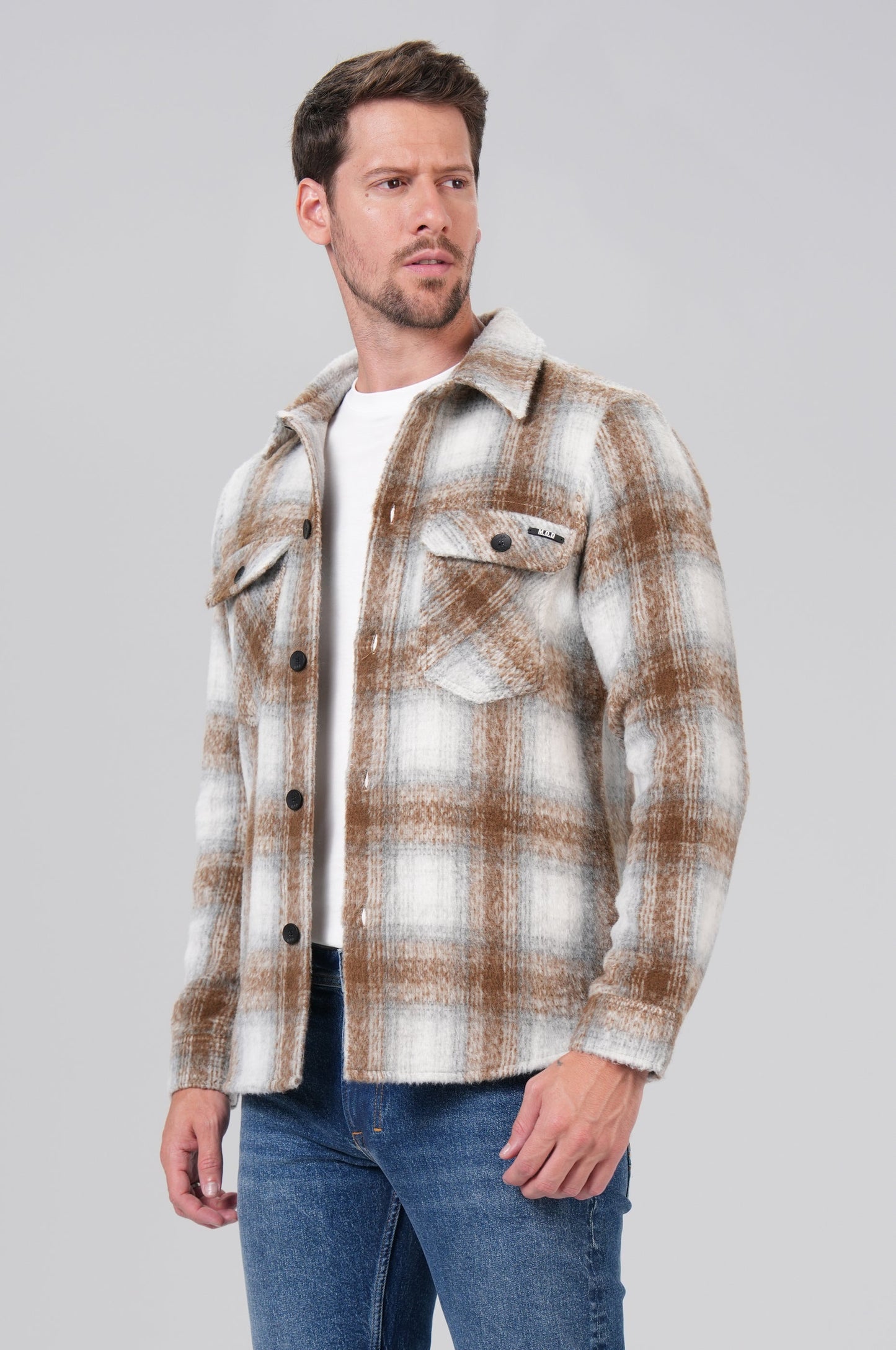 Flanell Shirt | Brown Check