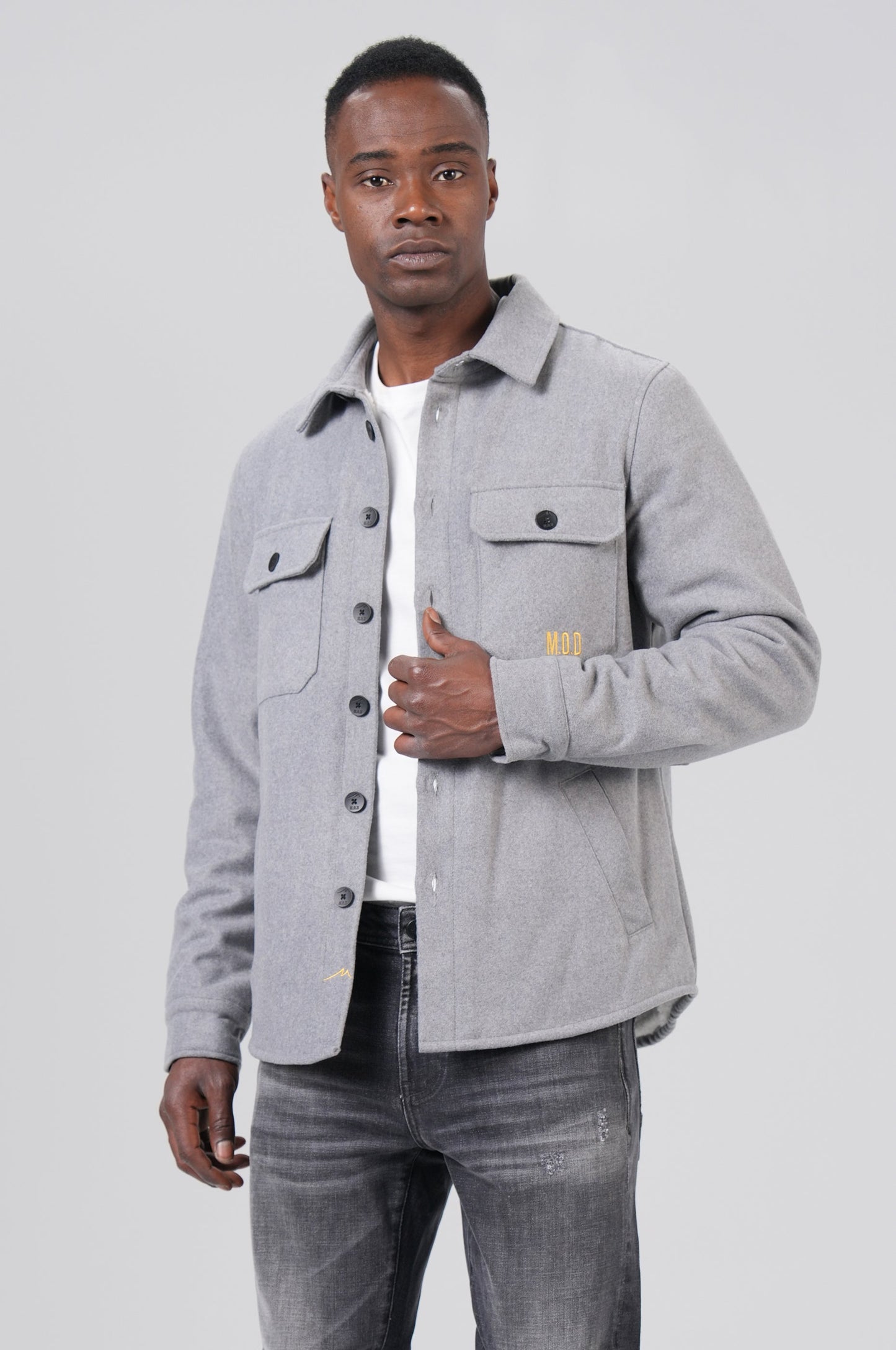 Men Shirt | Grey