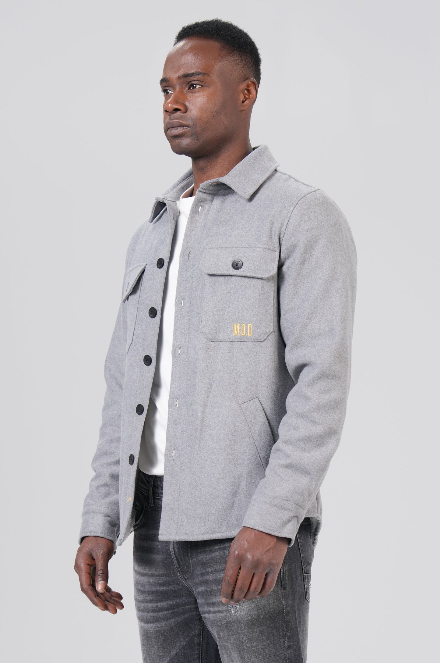 Men Shirt | Grey