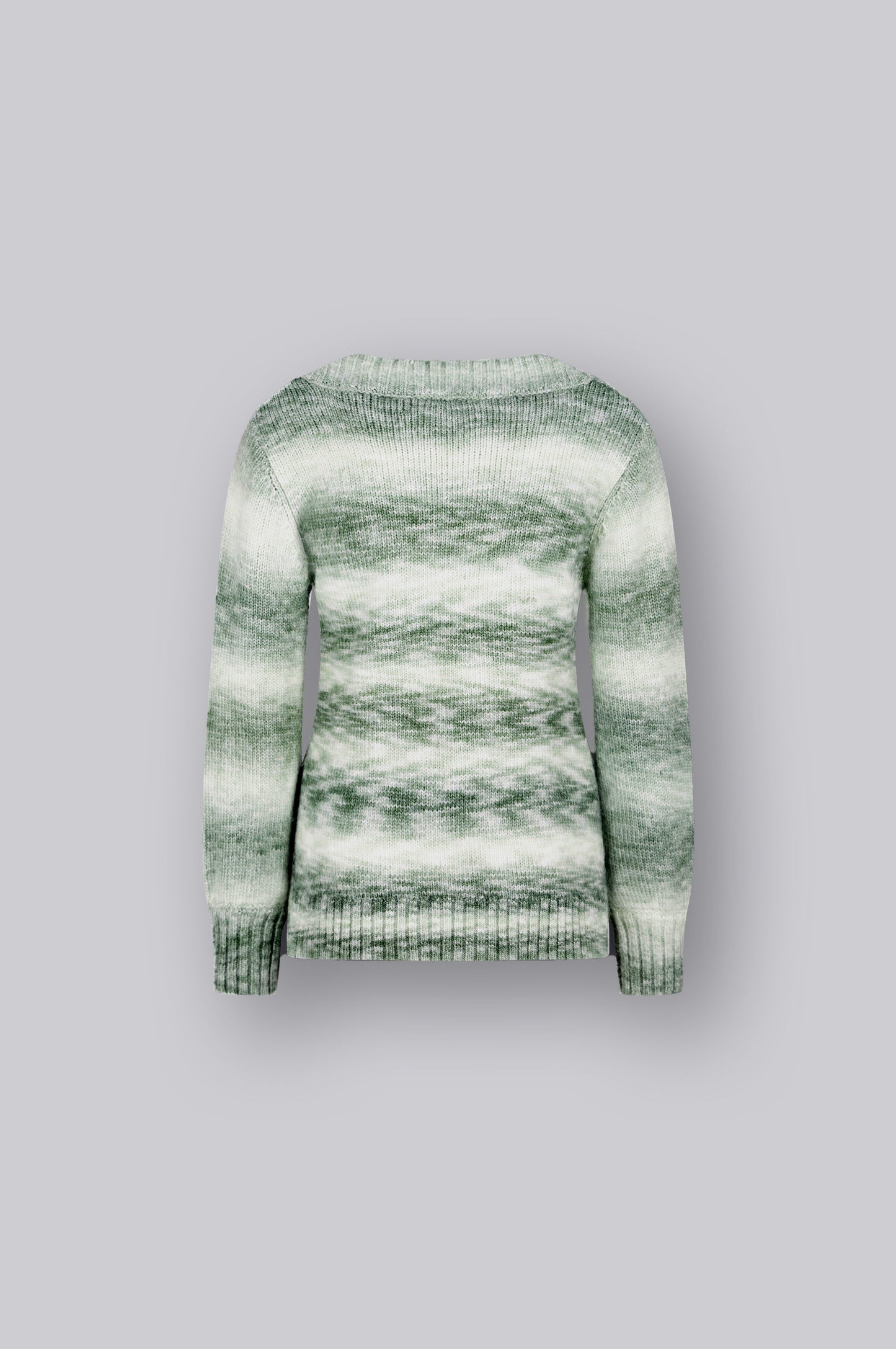 Women Pullover | Green Block