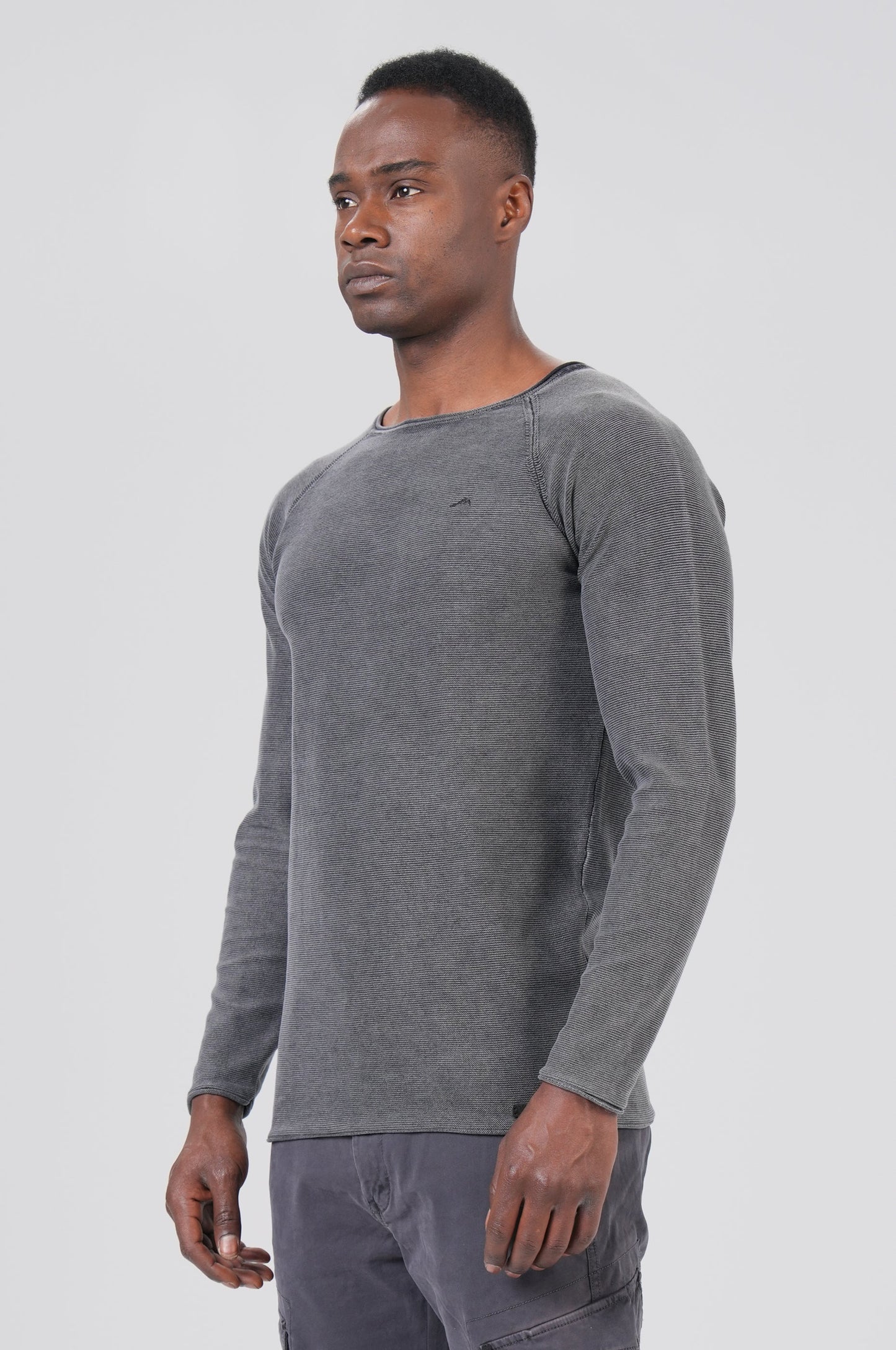 Men Pullover | Iron Grey