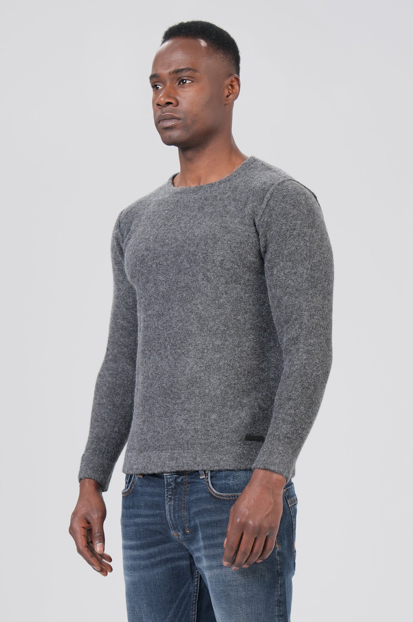 David Pullover | Iron Grey