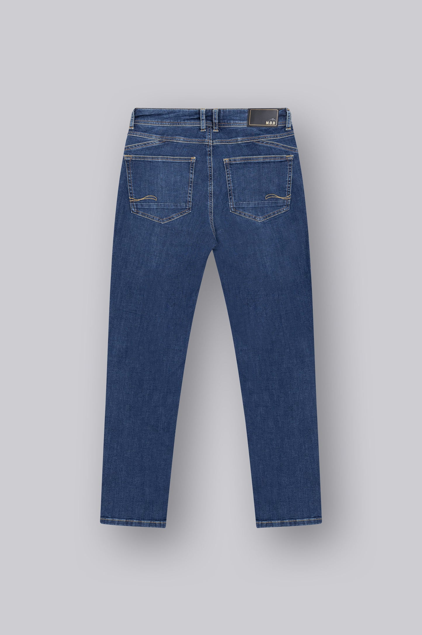 Rea High Regular Fit | Mid Blue