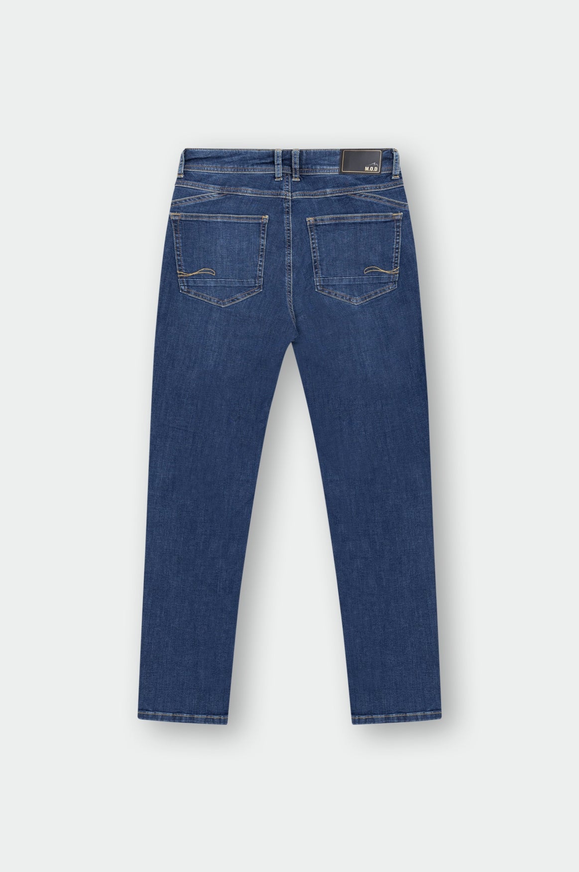 Rea High Regular Fit | Mid Blue