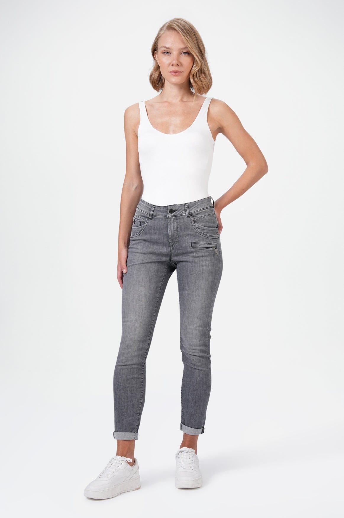 Suzy Skinny Fit | Grey