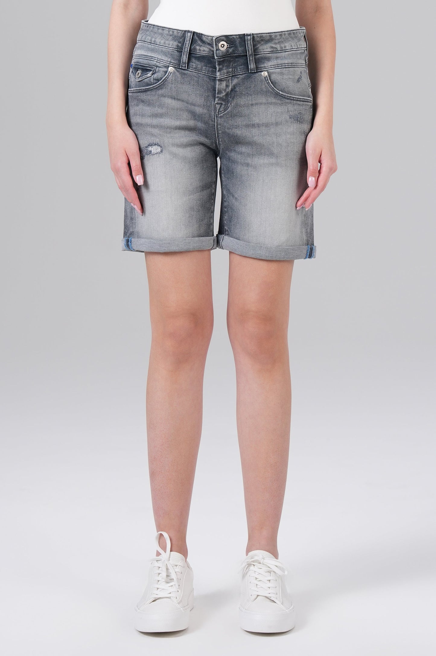 Bettina Shorts | Alabama Grey