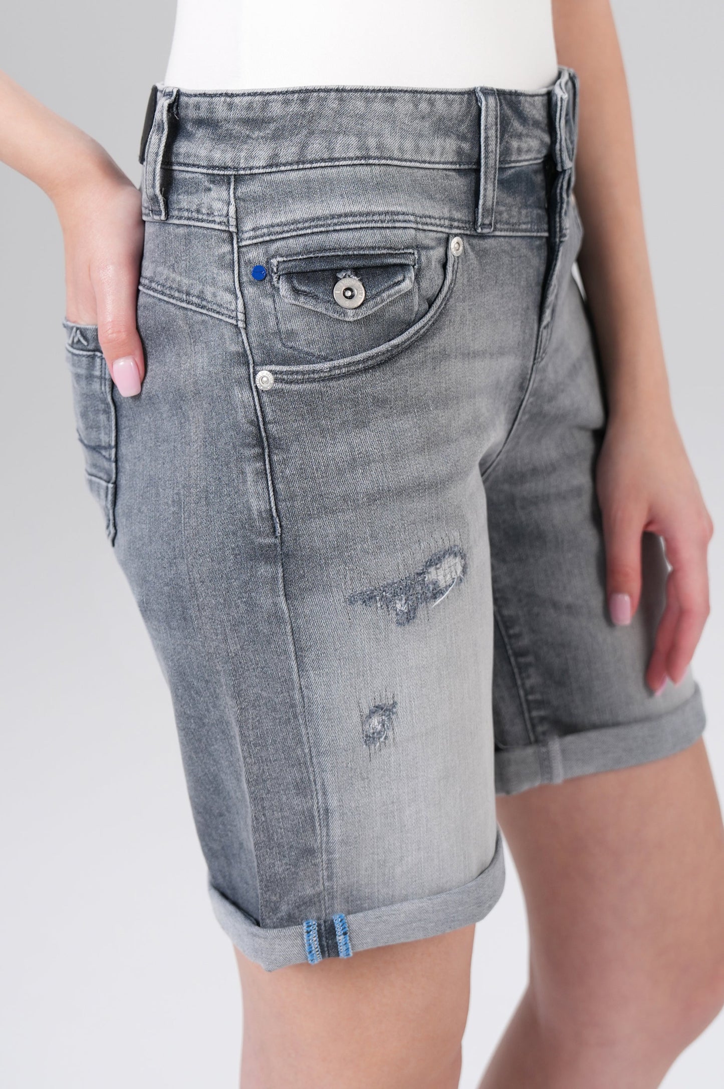 Bettina Shorts | Alabama Grey