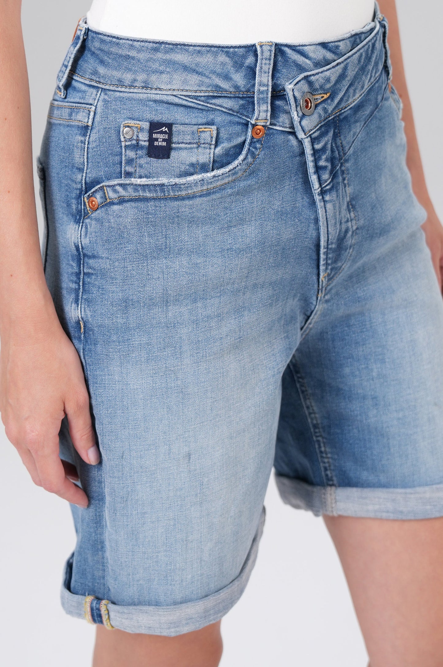 Iris Shorts | Alpaka Blue