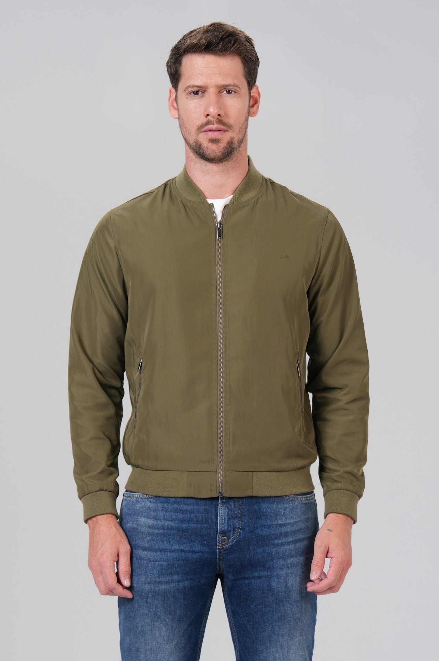 Jaden College Jacket | Khaki