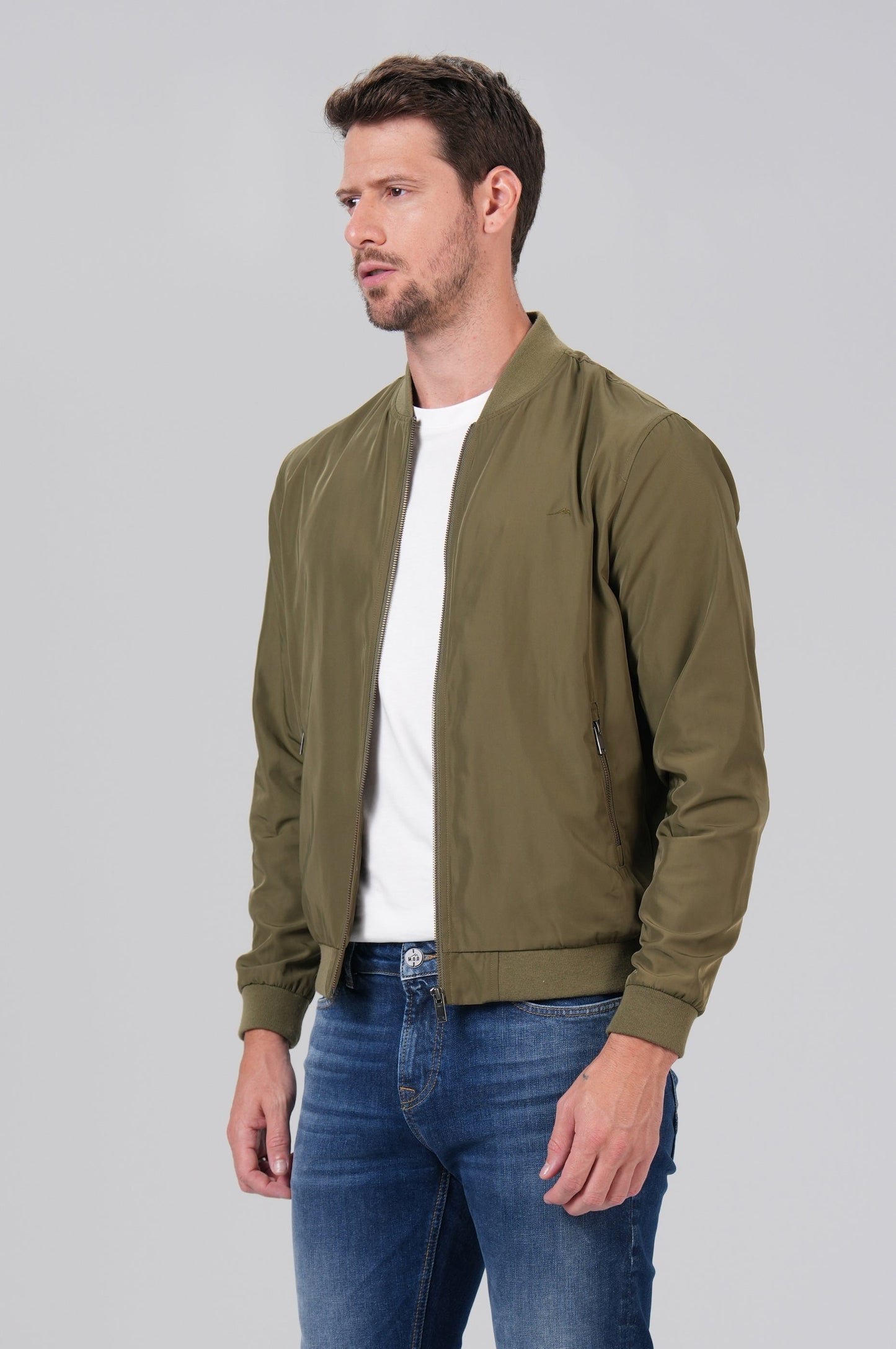 Jaden College Jacket | Khaki