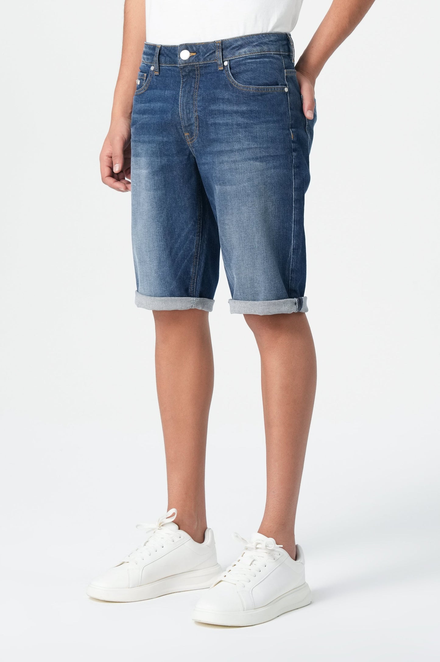 Trevol Shorts | Dull Blue