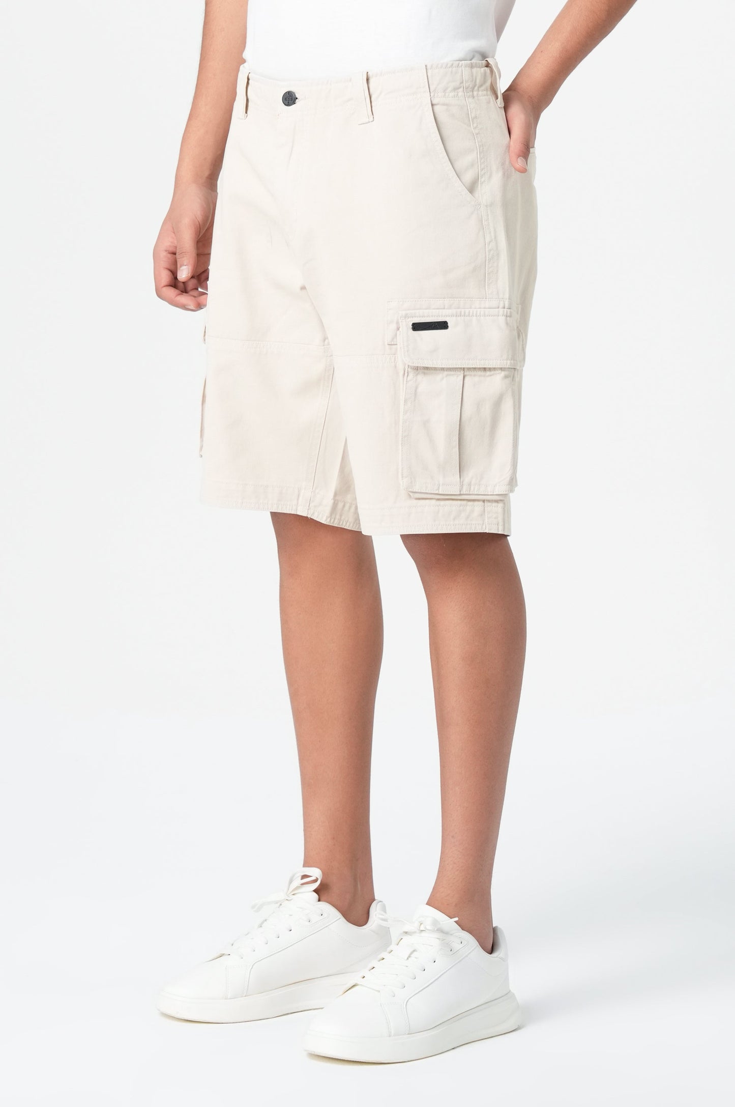 Ezra Cargo Shorts | Beige