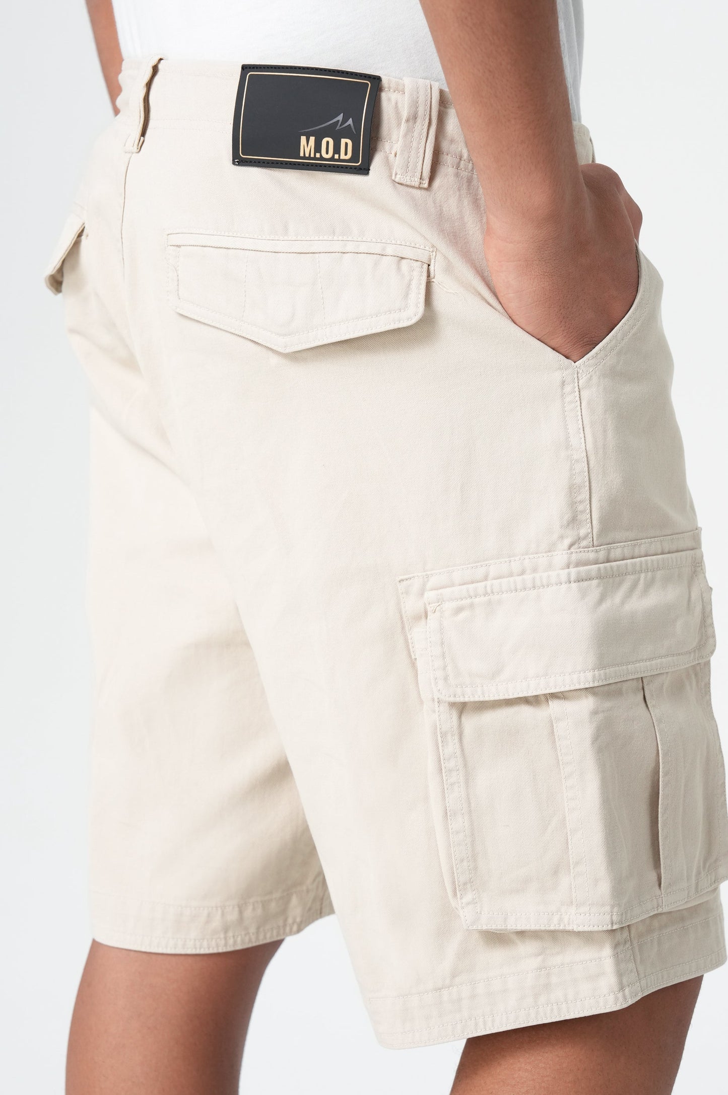 Ezra Cargo Shorts | Beige