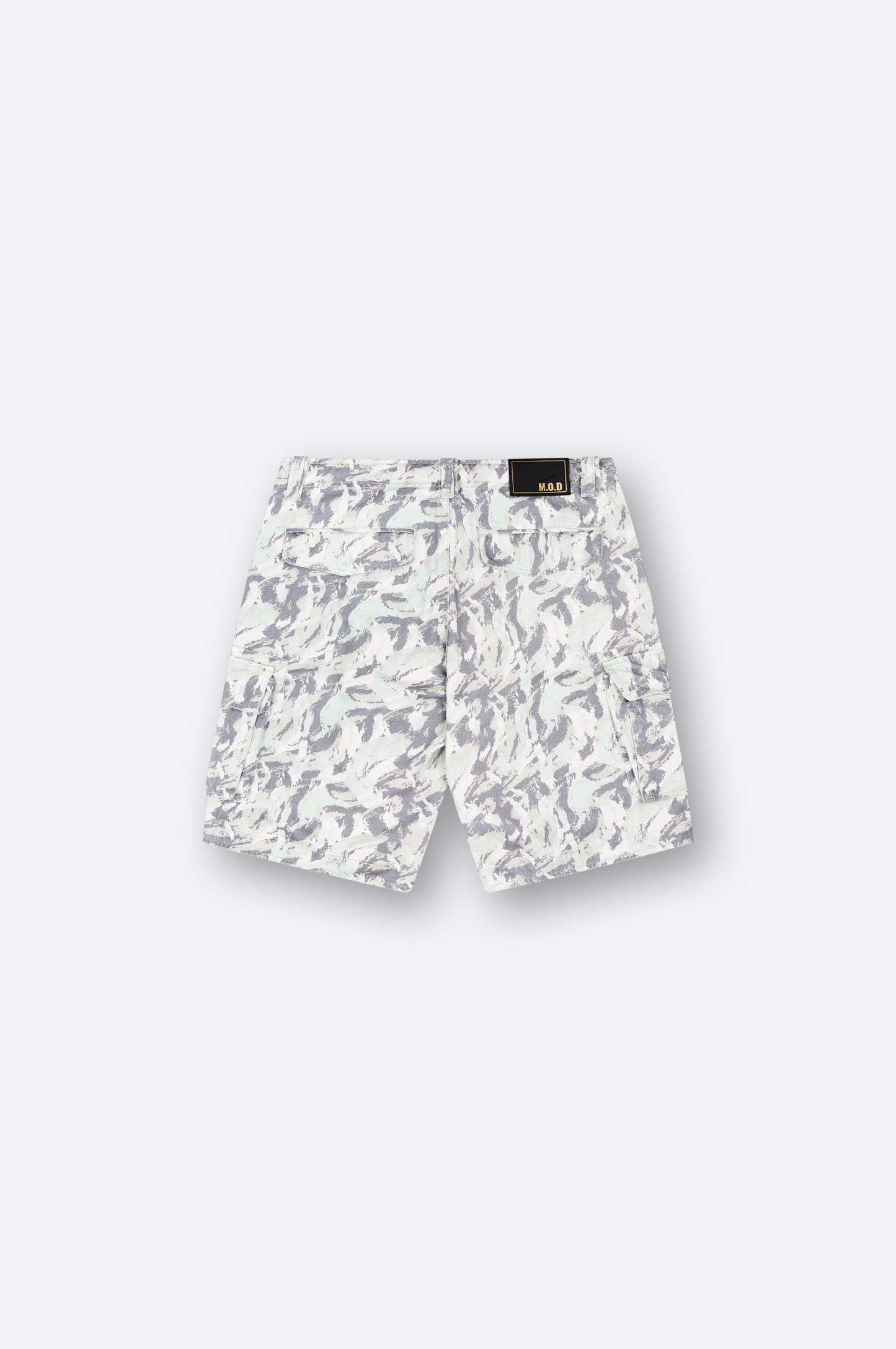 Ezra Cargo Shorts | Caledon Green Allover