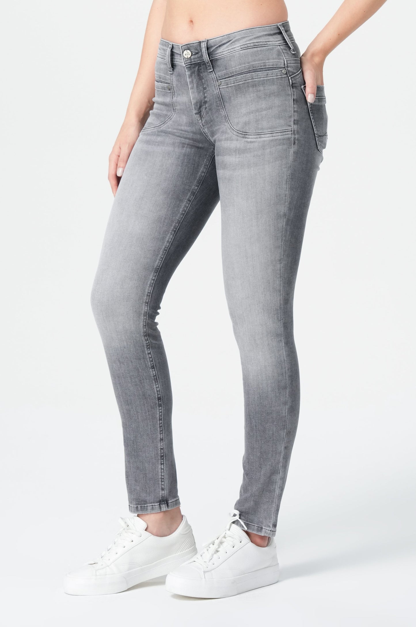 Mary Slim Fit | Dart Grey