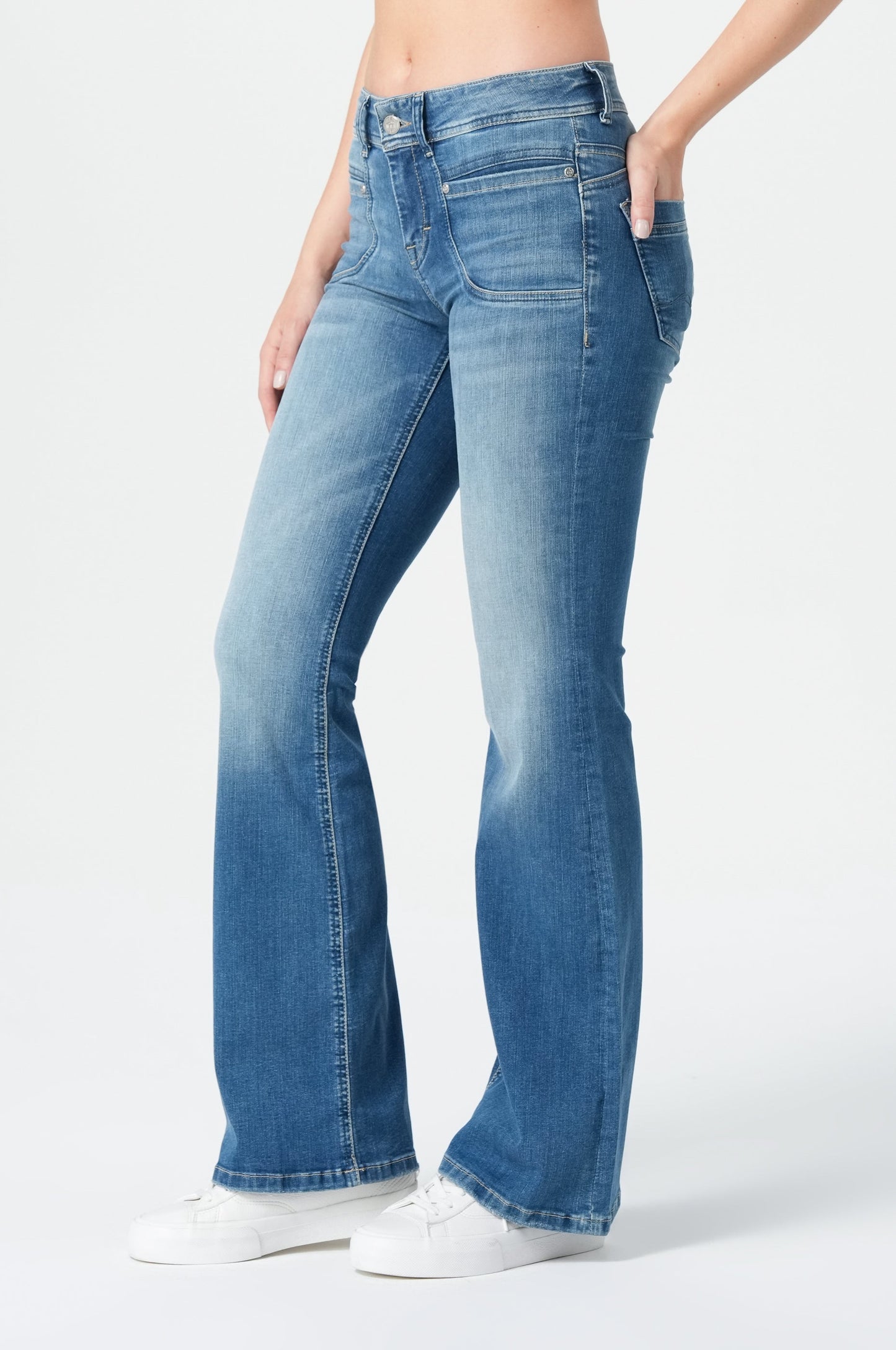 Mary Flared | Deal Blue