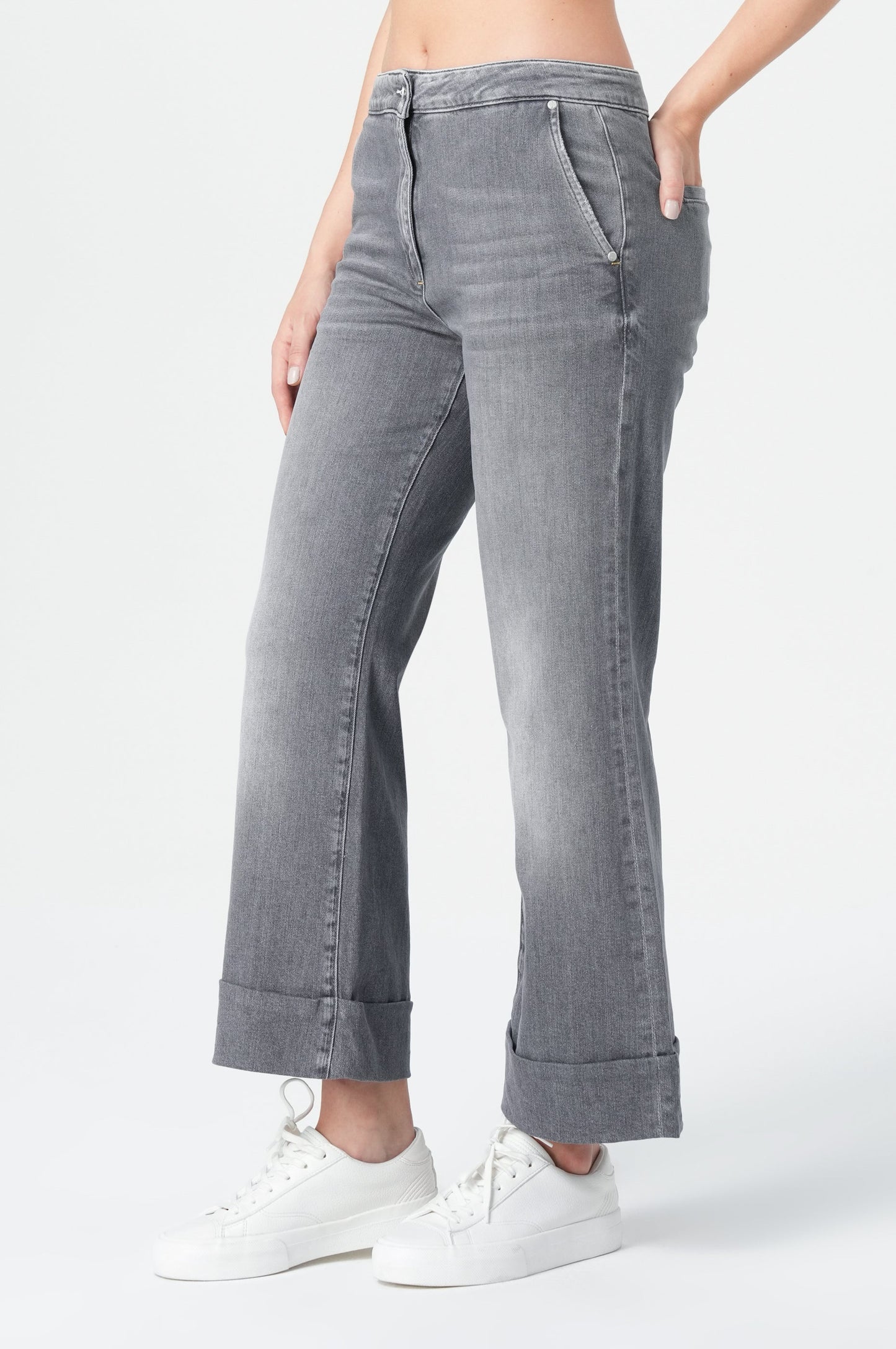 Nele Wide Leg | Deco Grey