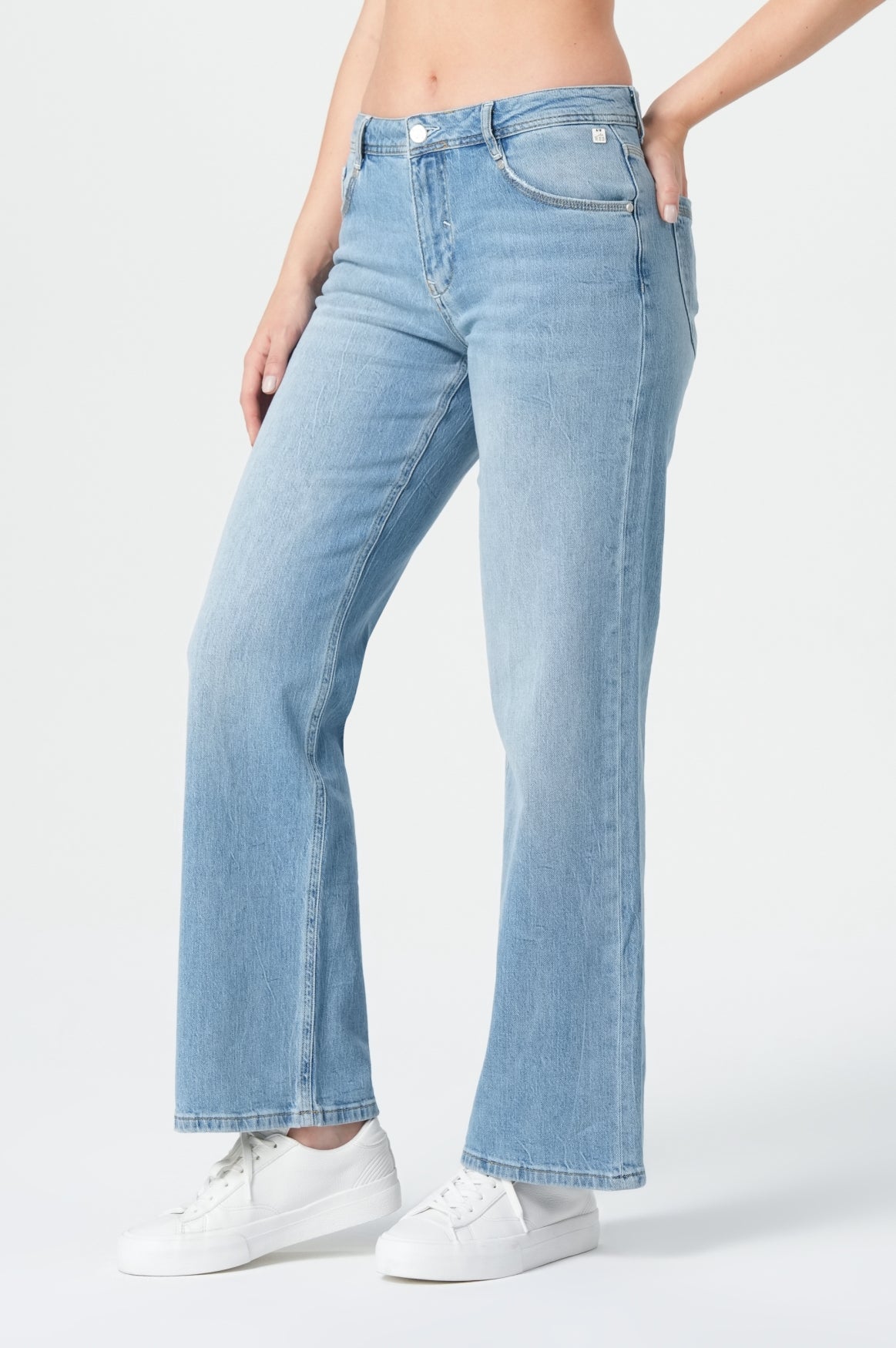 Nicola Wide Leg | Delicious Blue