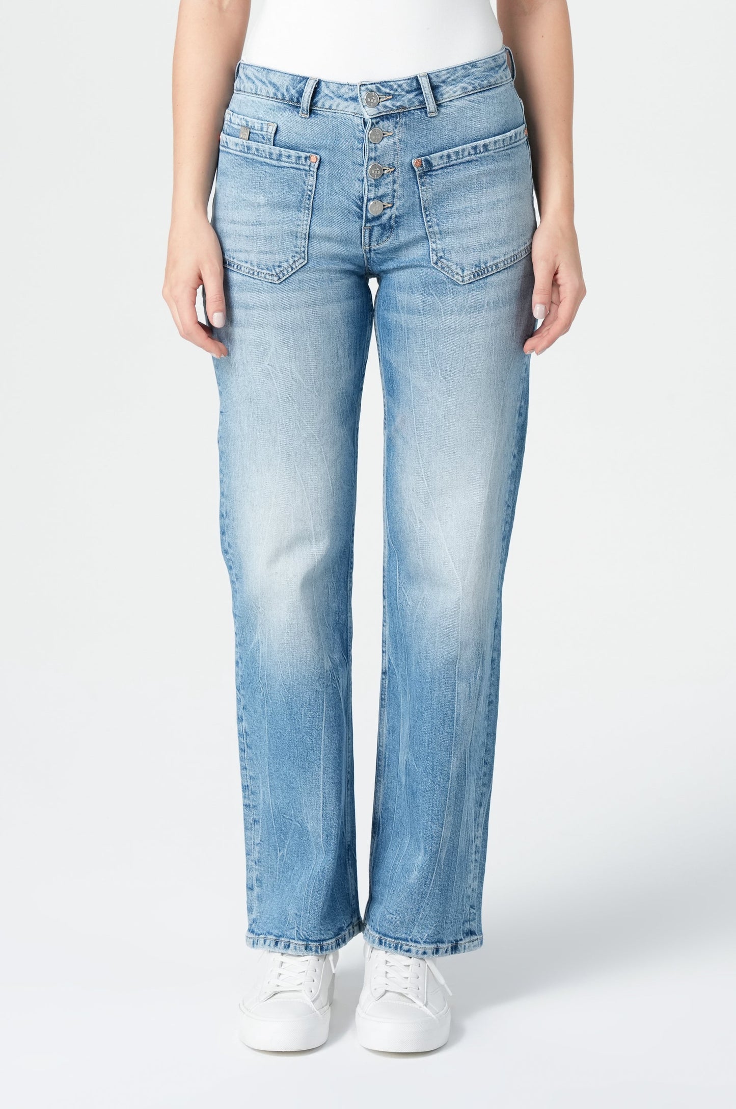 Nancy Wide Leg | Date Blue