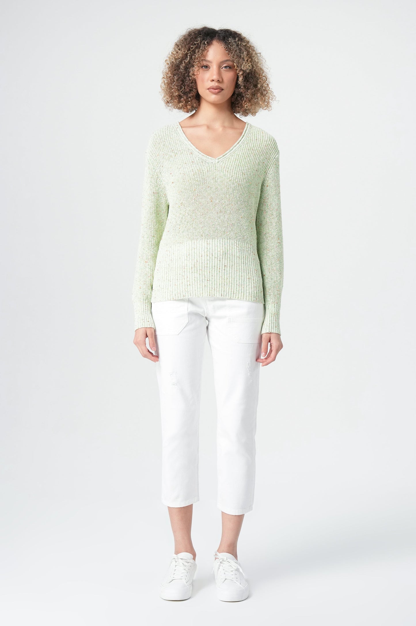 Women Pullover | Bio Mint Melange