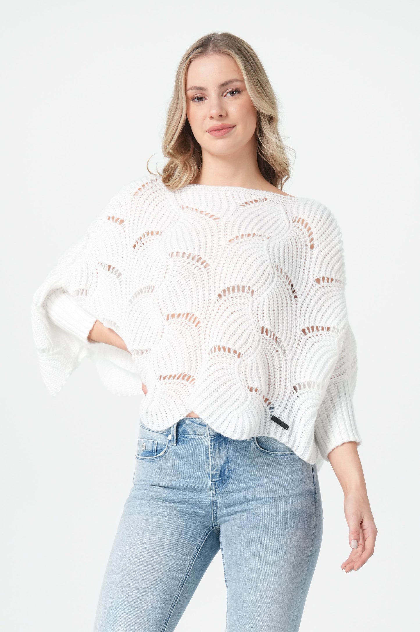 Women Pullover | White