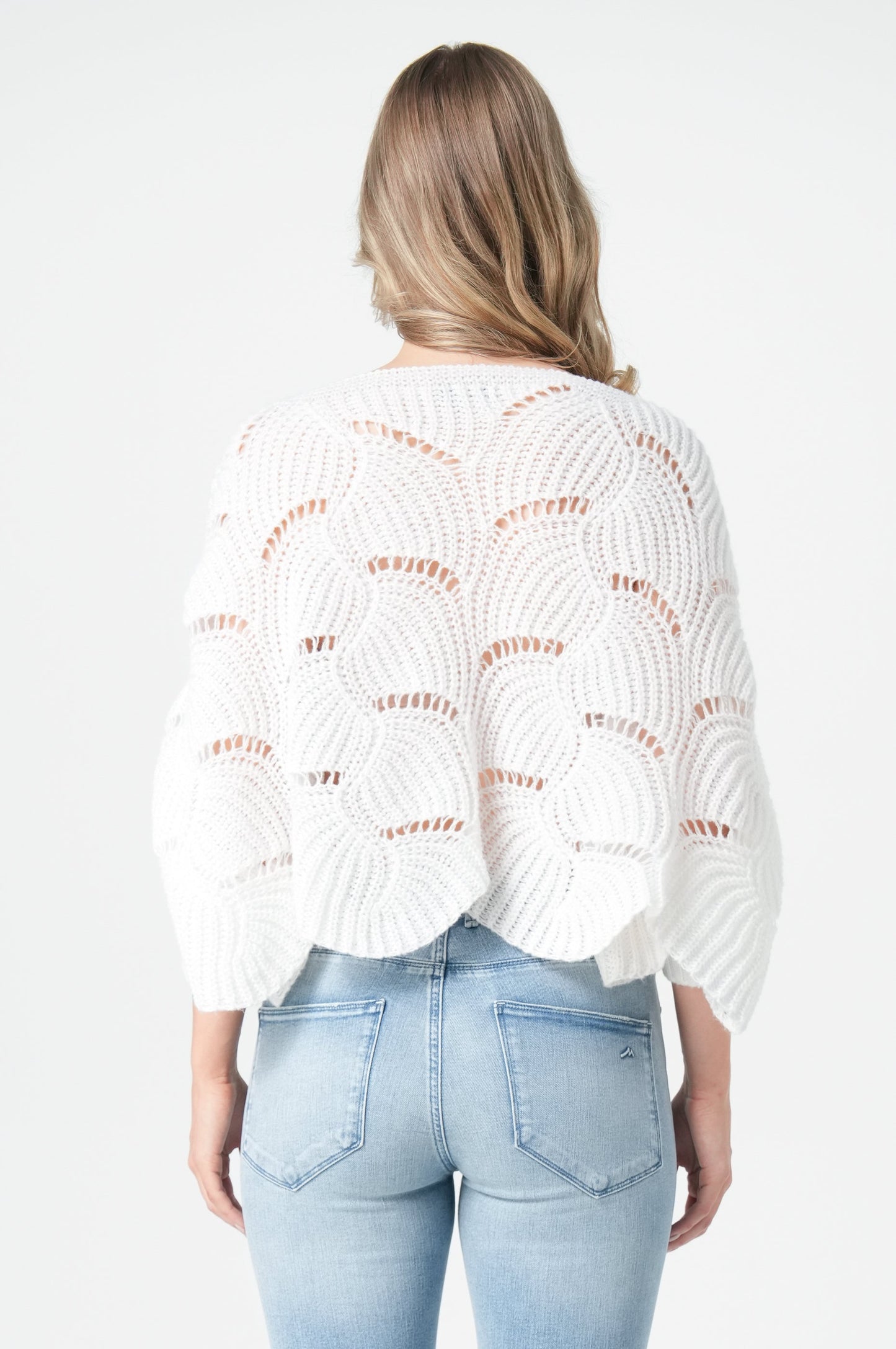 Women Pullover | White