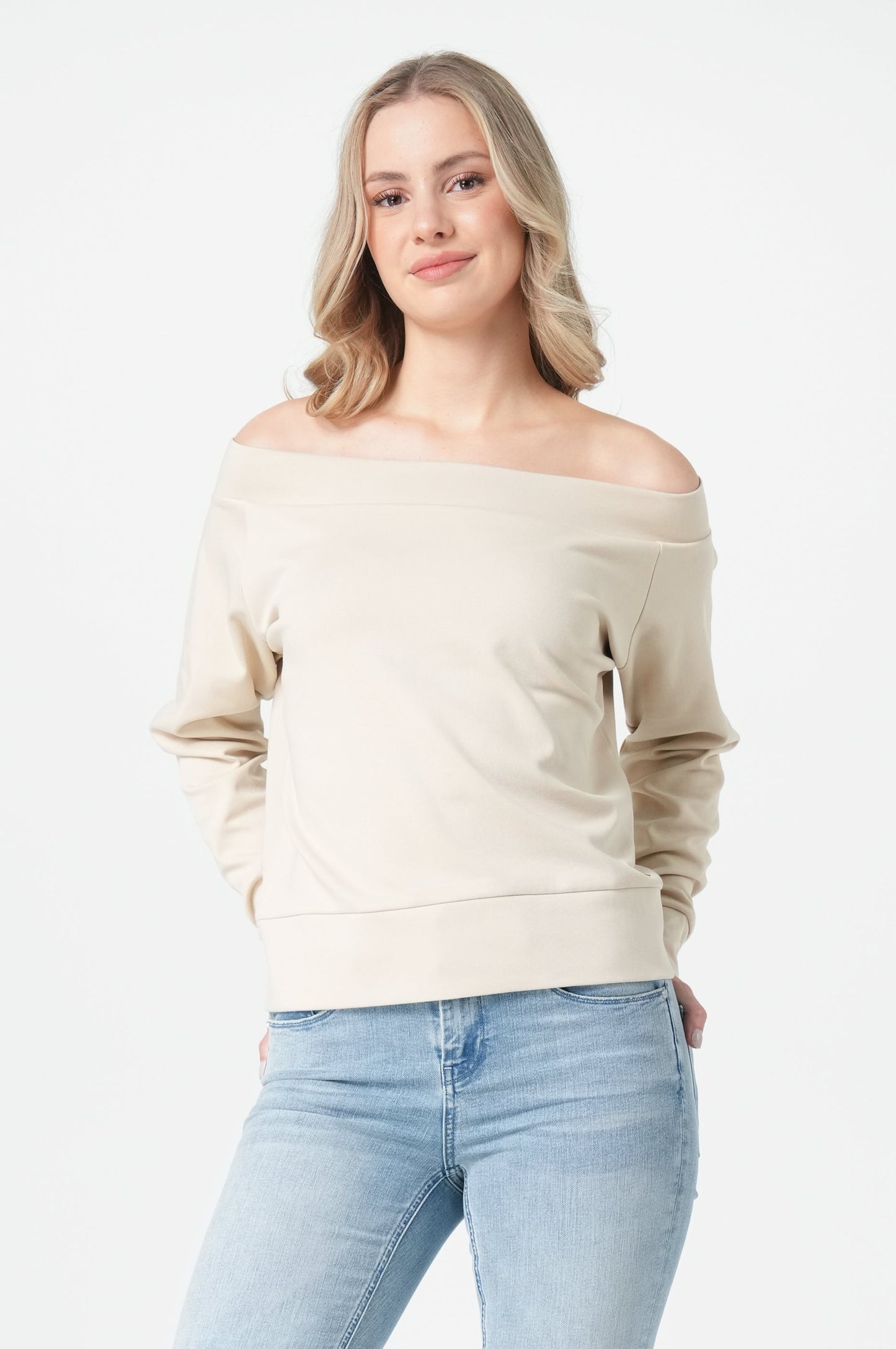 Sweatshirt Women | Beige Blond