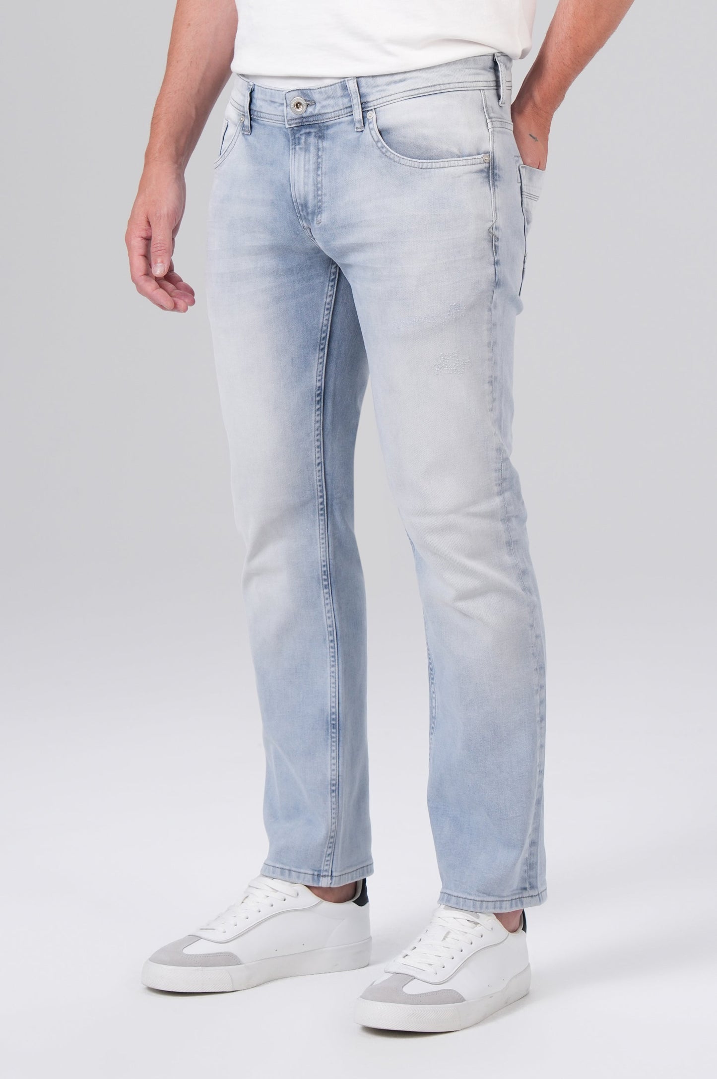 Thomas Comfort Fit | Box Blue Grey
