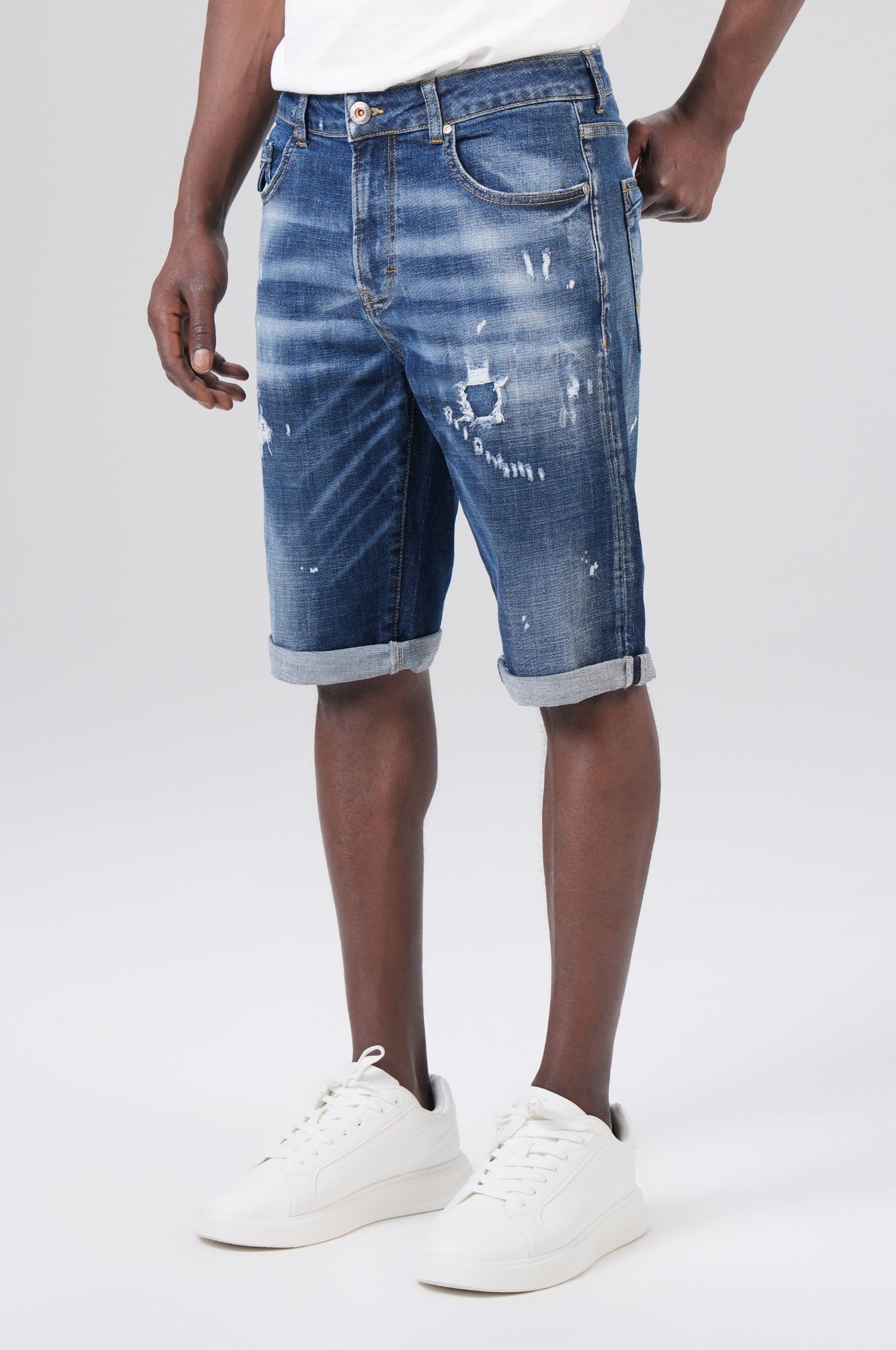 Alex Shorts | Broken Blue