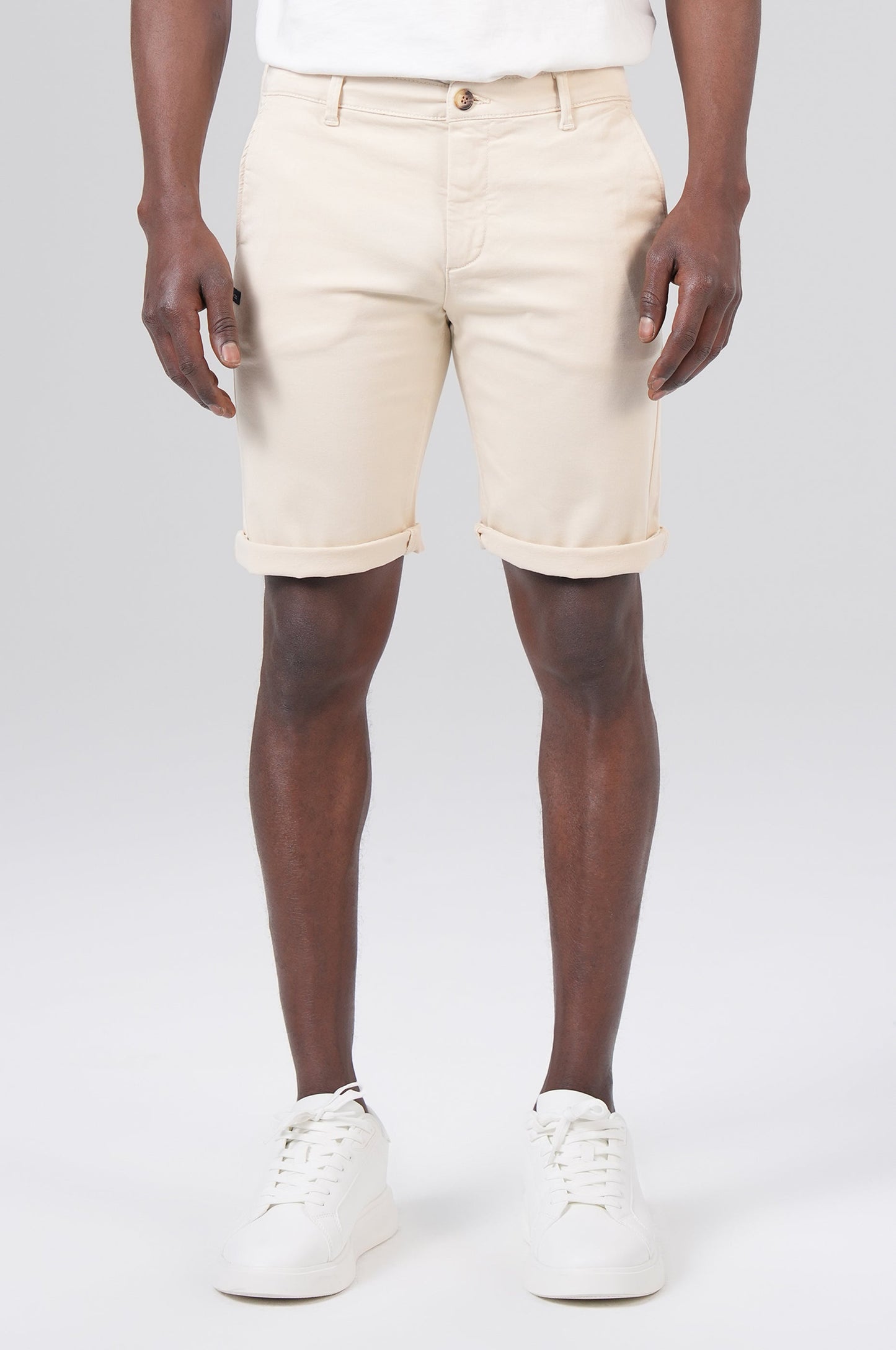 Hector Chino Shorts | Soft Bone