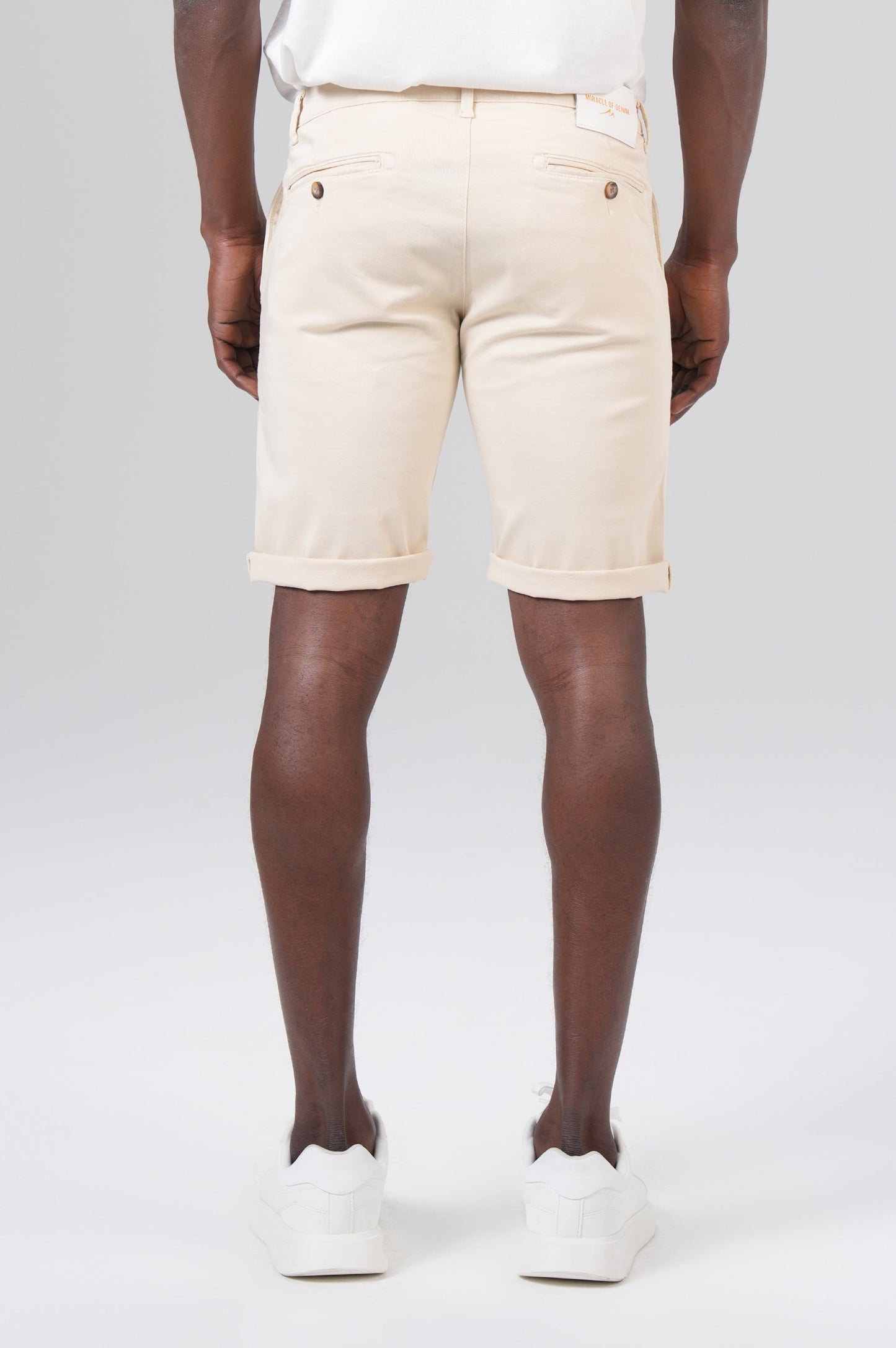 Hector Chino Shorts | Soft Bone