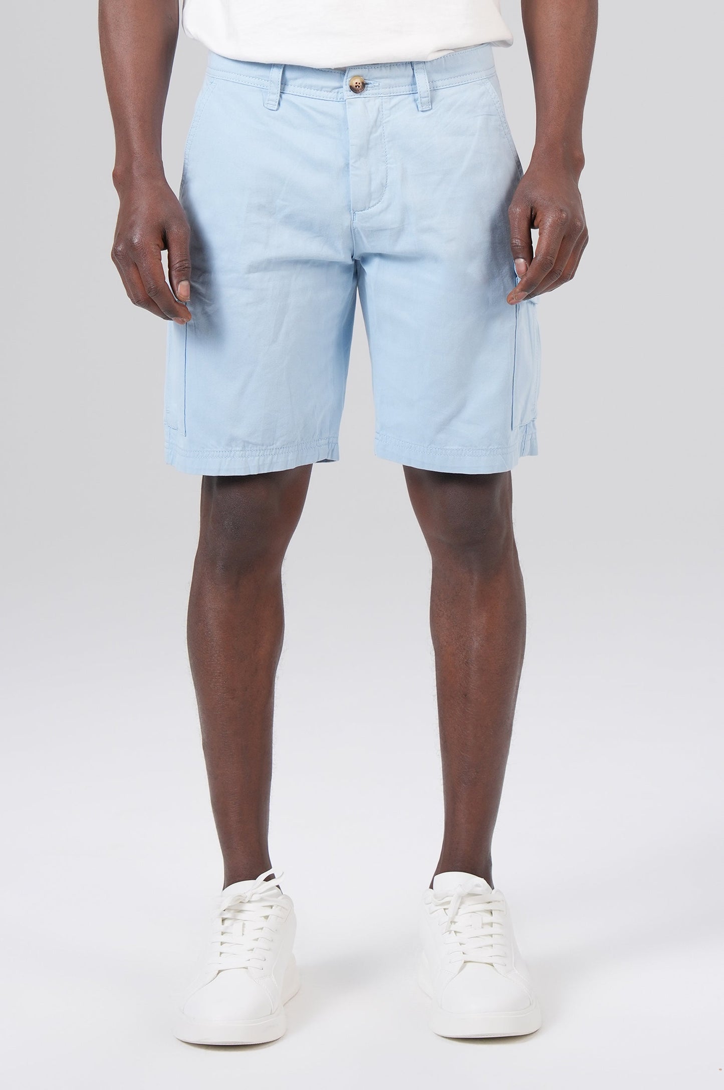 Elliot Cargo Shorts | Soft Blue