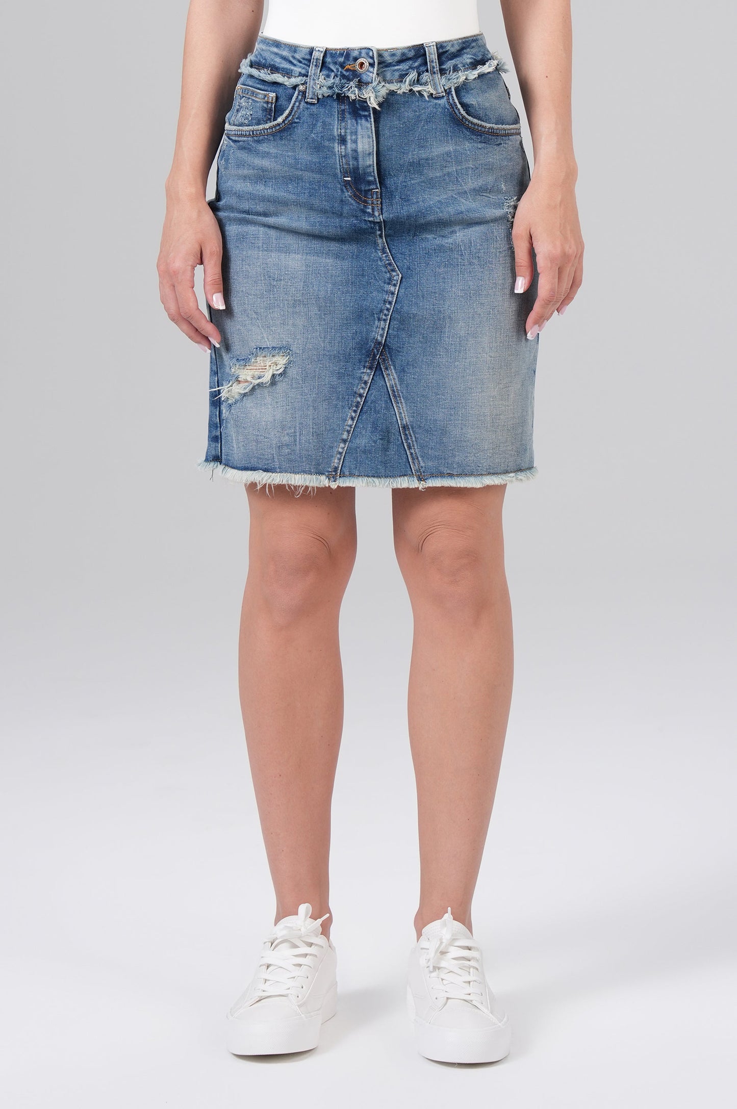 Sina Skirt | Bite Blue