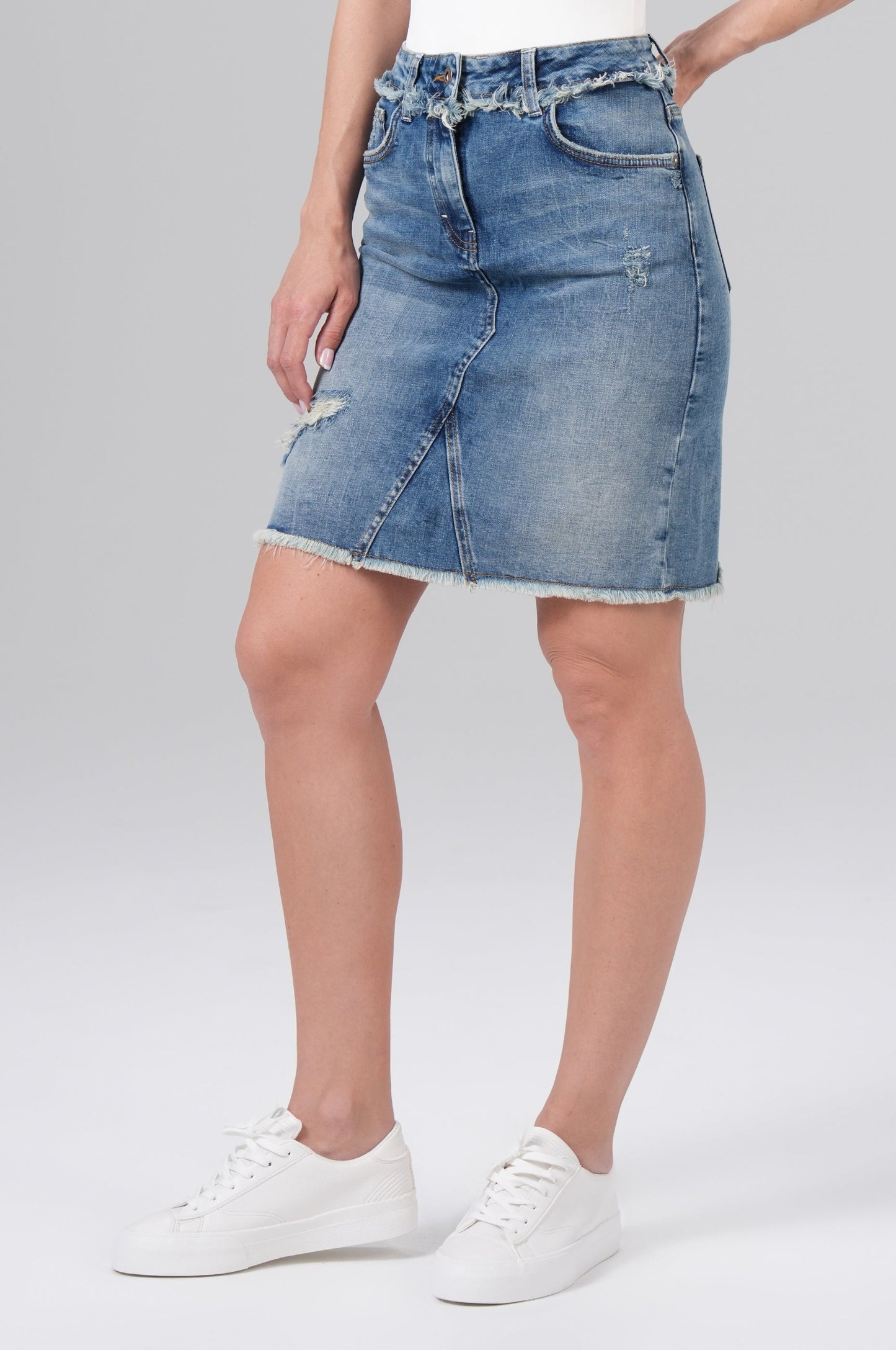 Sina Skirt | Bite Blue