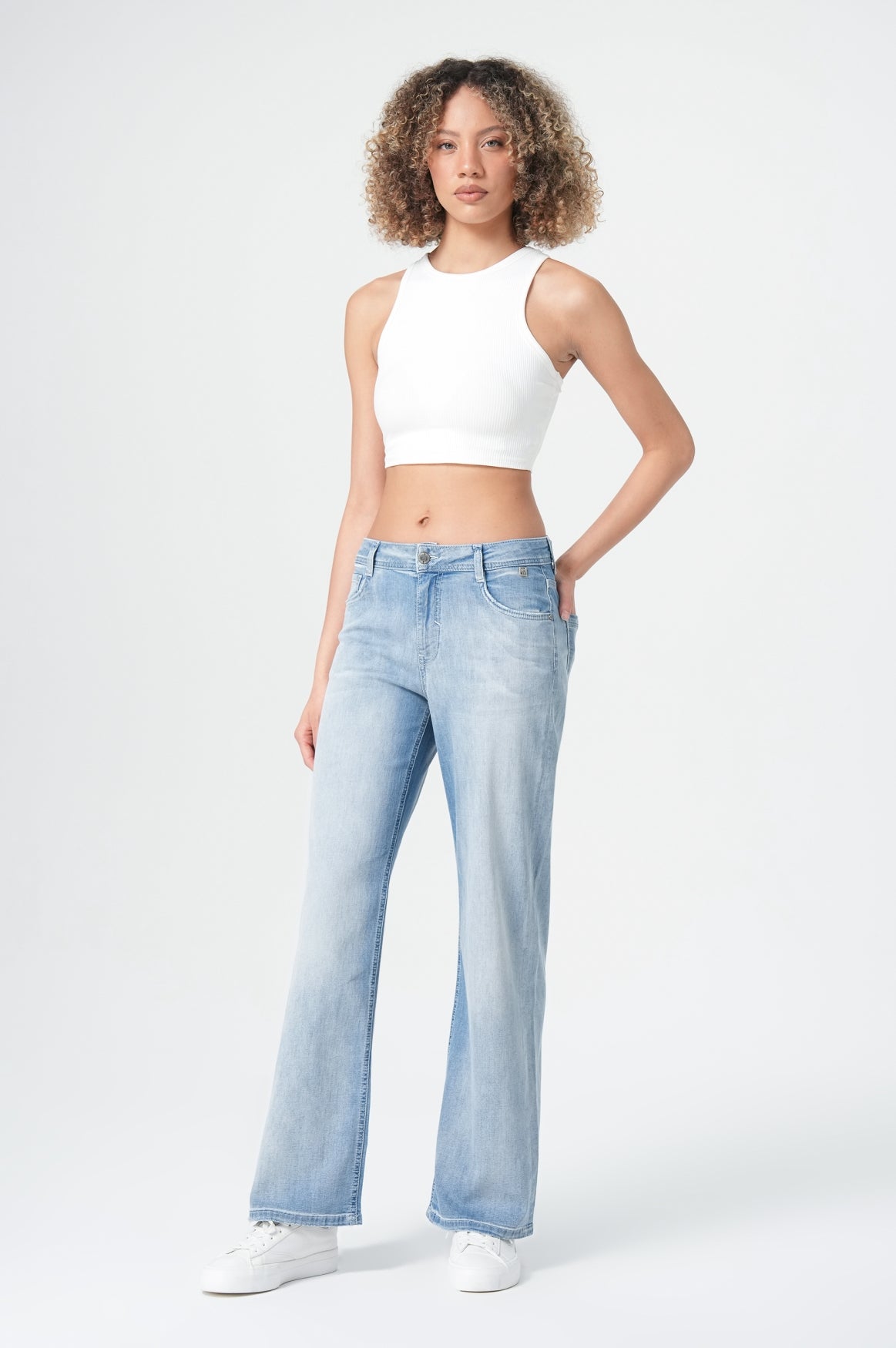 Nicola Wide Leg | Daily Blue